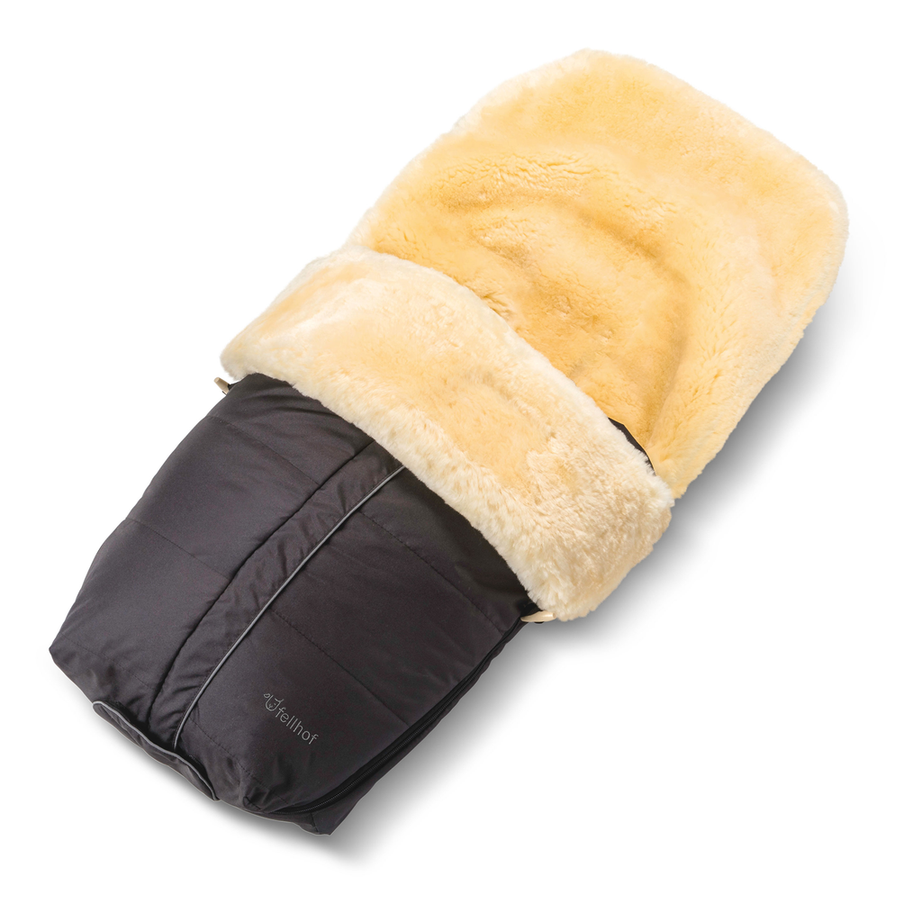 fellhof Lammfell Fußsack Aspen