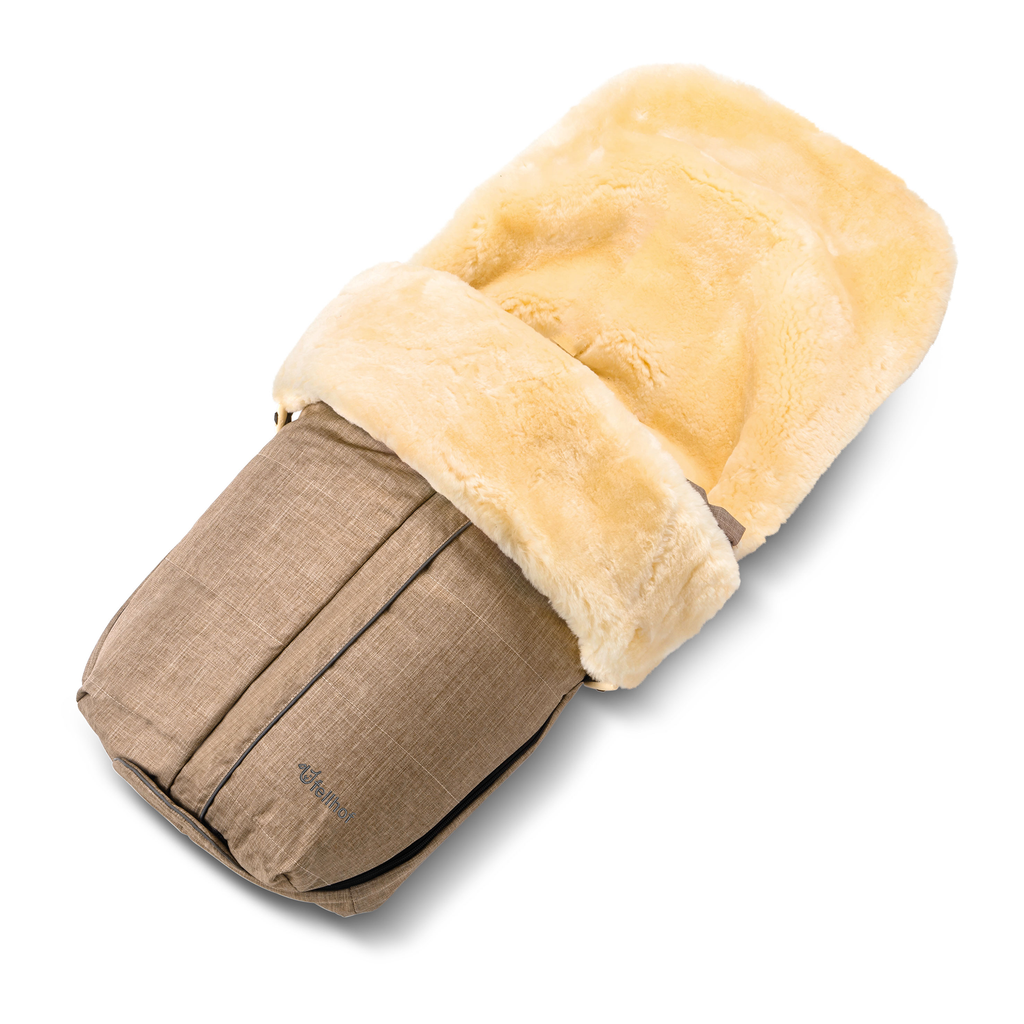 fellhof Lammfell Fußsack Aspen
