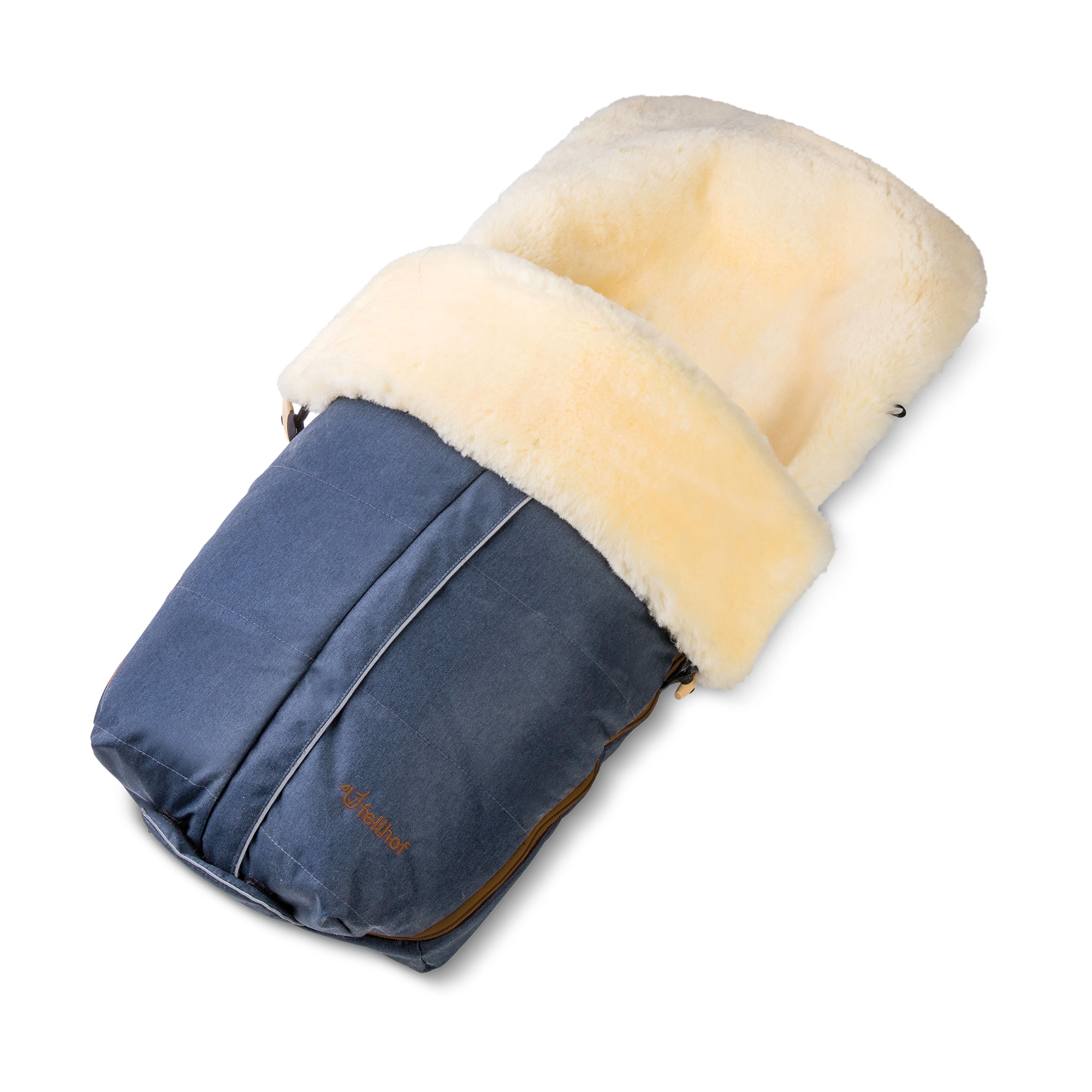 fellhof Lammfell Fußsack Aspen