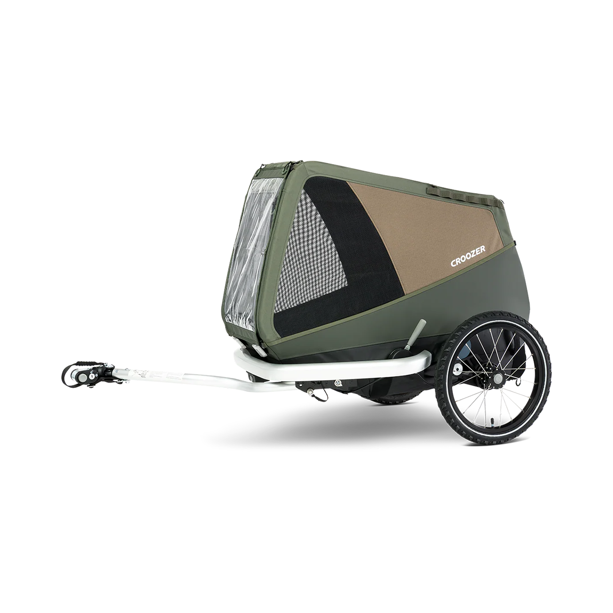 Croozer Hundeanhänger Dog Enna L Moss Green