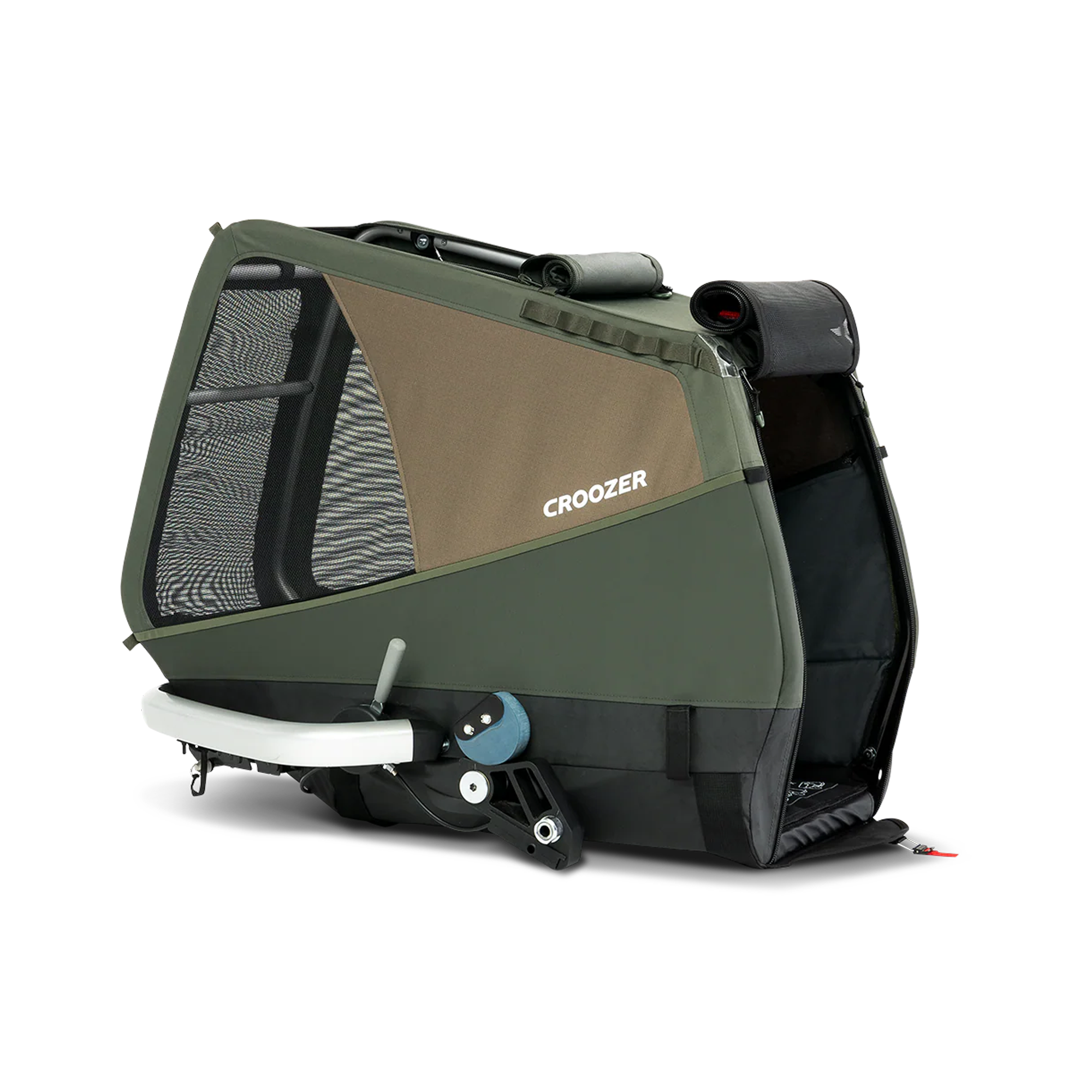 Croozer Hundeanhänger Dog Enna L Moss Green