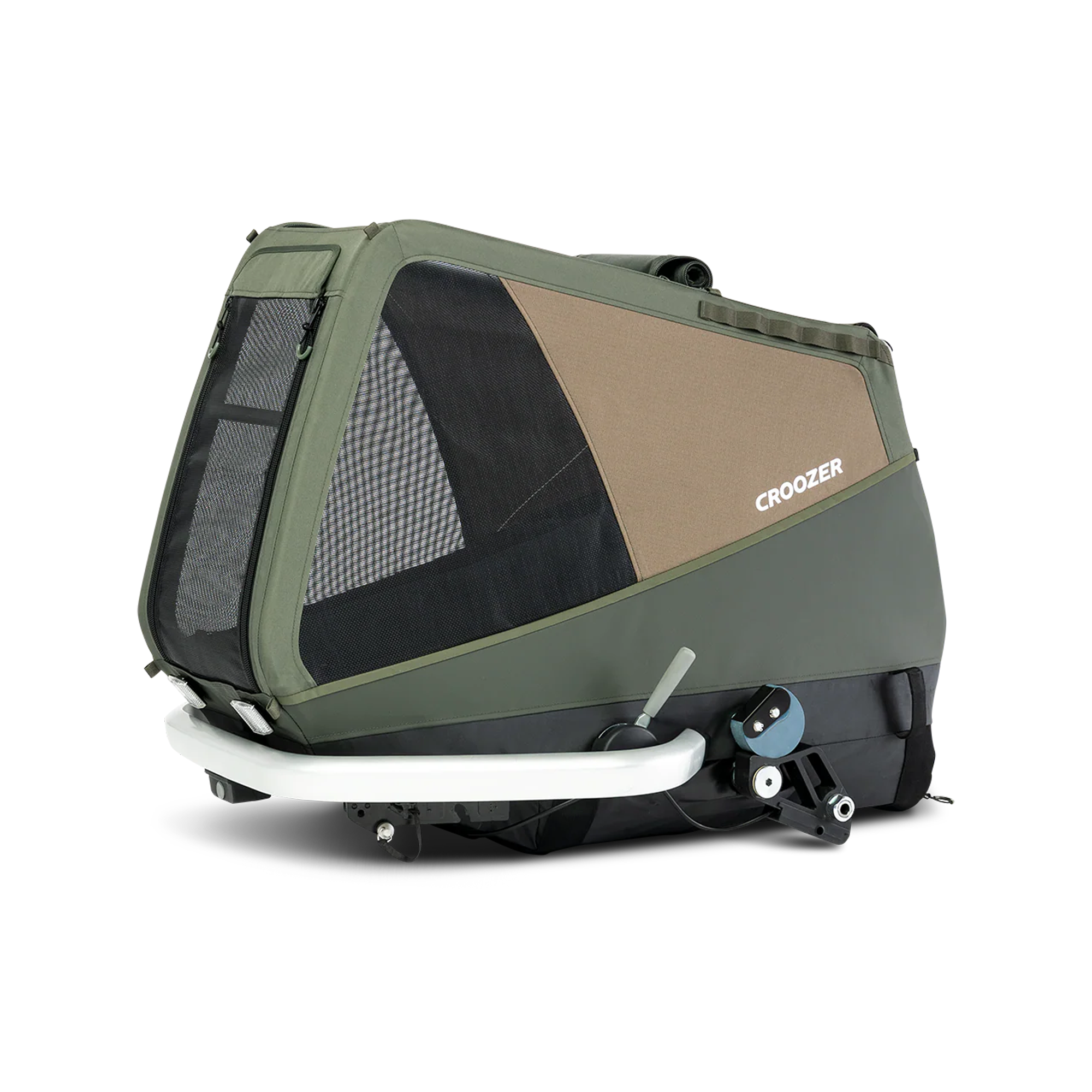 Croozer Hundeanhänger Dog Enna L Moss Green