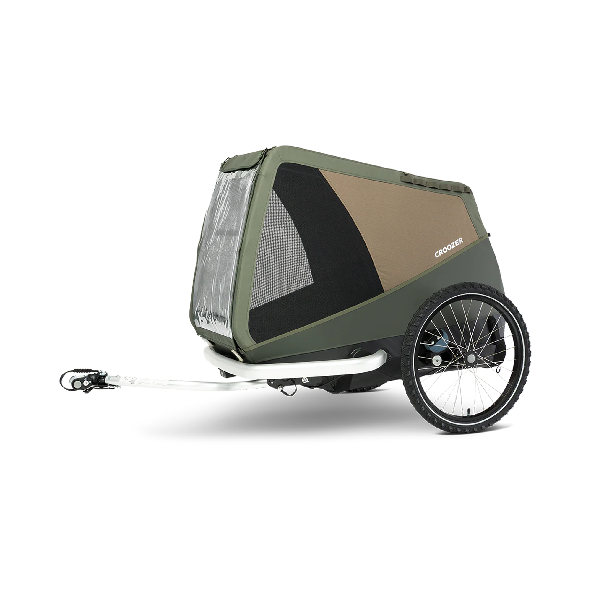 Croozer Hundeanhänger Dog Mikke XL Moss Green