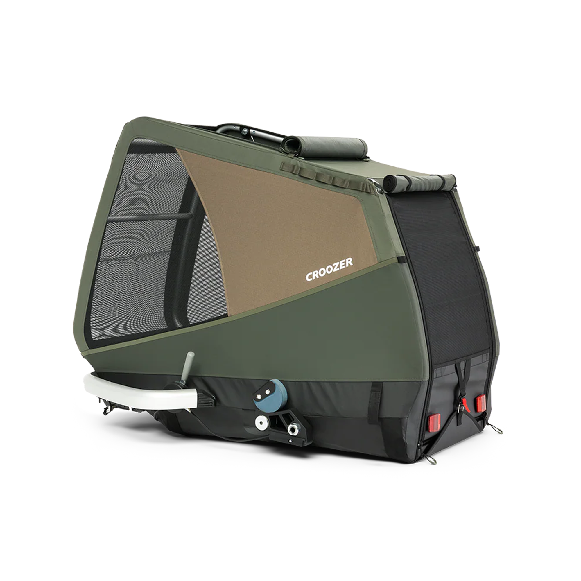 Croozer Hundeanhänger Dog Mikke XL Moss Green