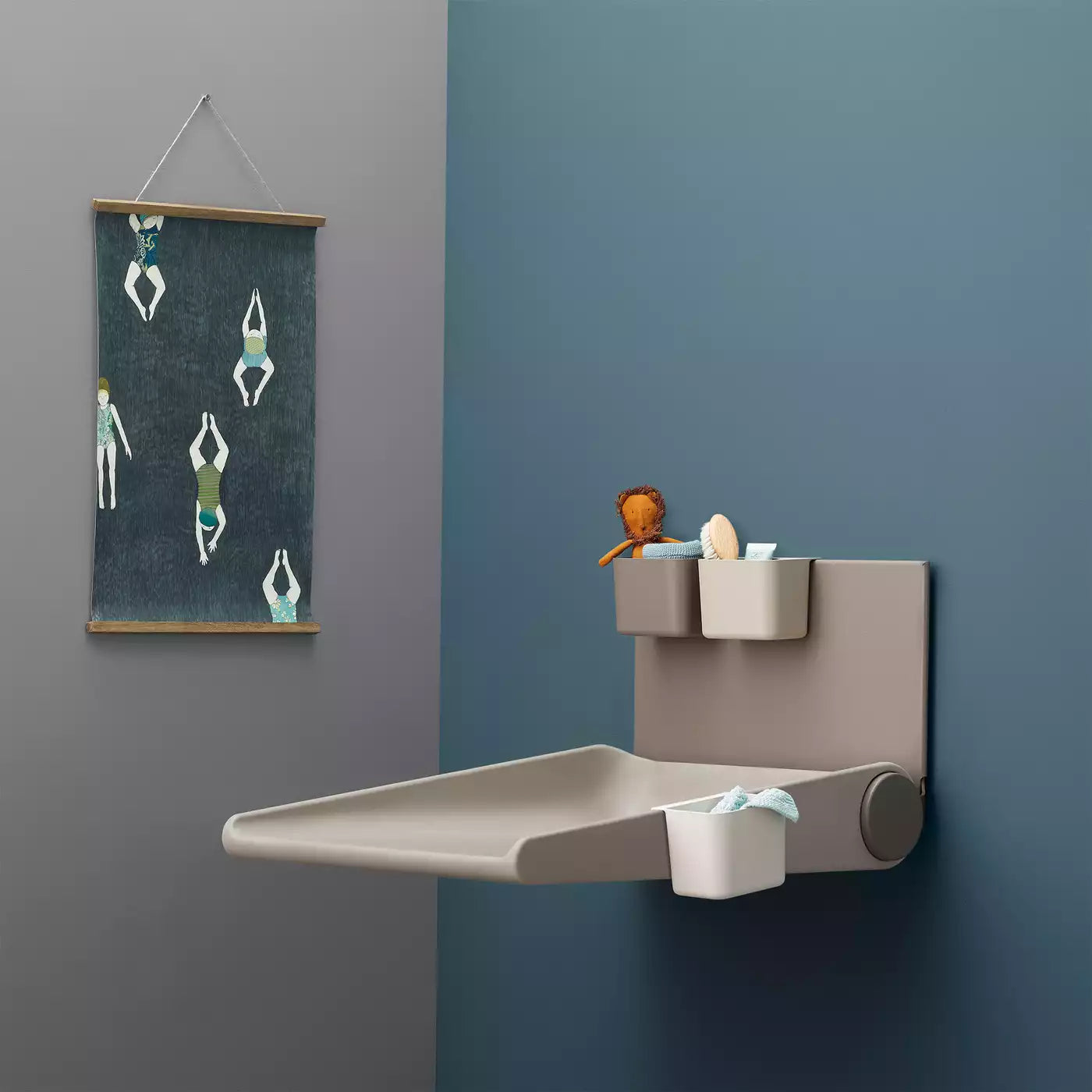 Leander Wandwickelregal Wally Cappuccino