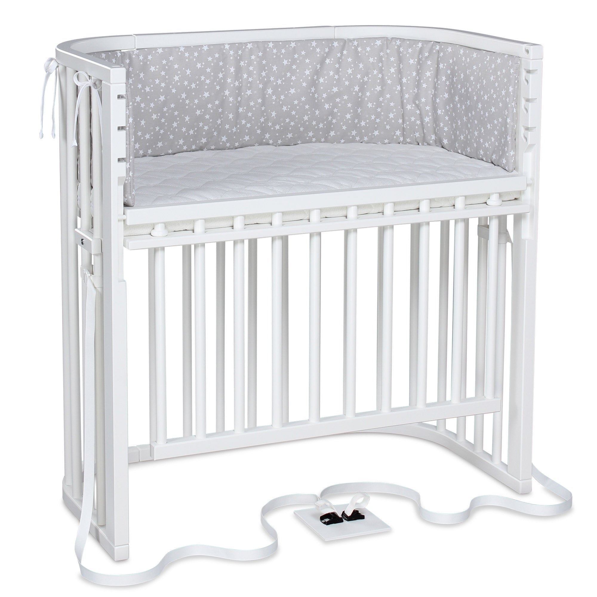 babybay Babybay Boxspring Comfort Plus weiß lackiert