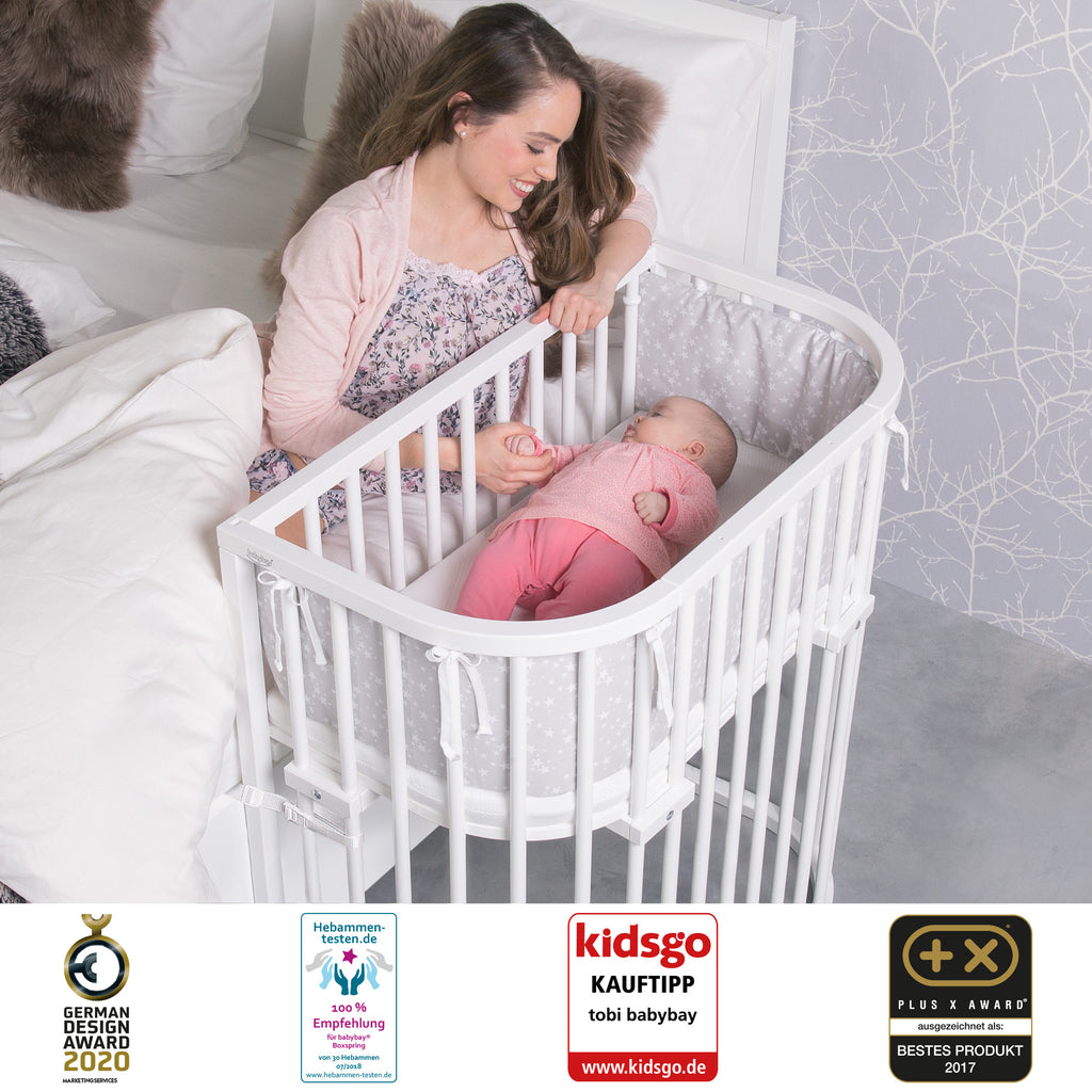 babybay Babybay Boxspring Comfort Plus weiß lackiert