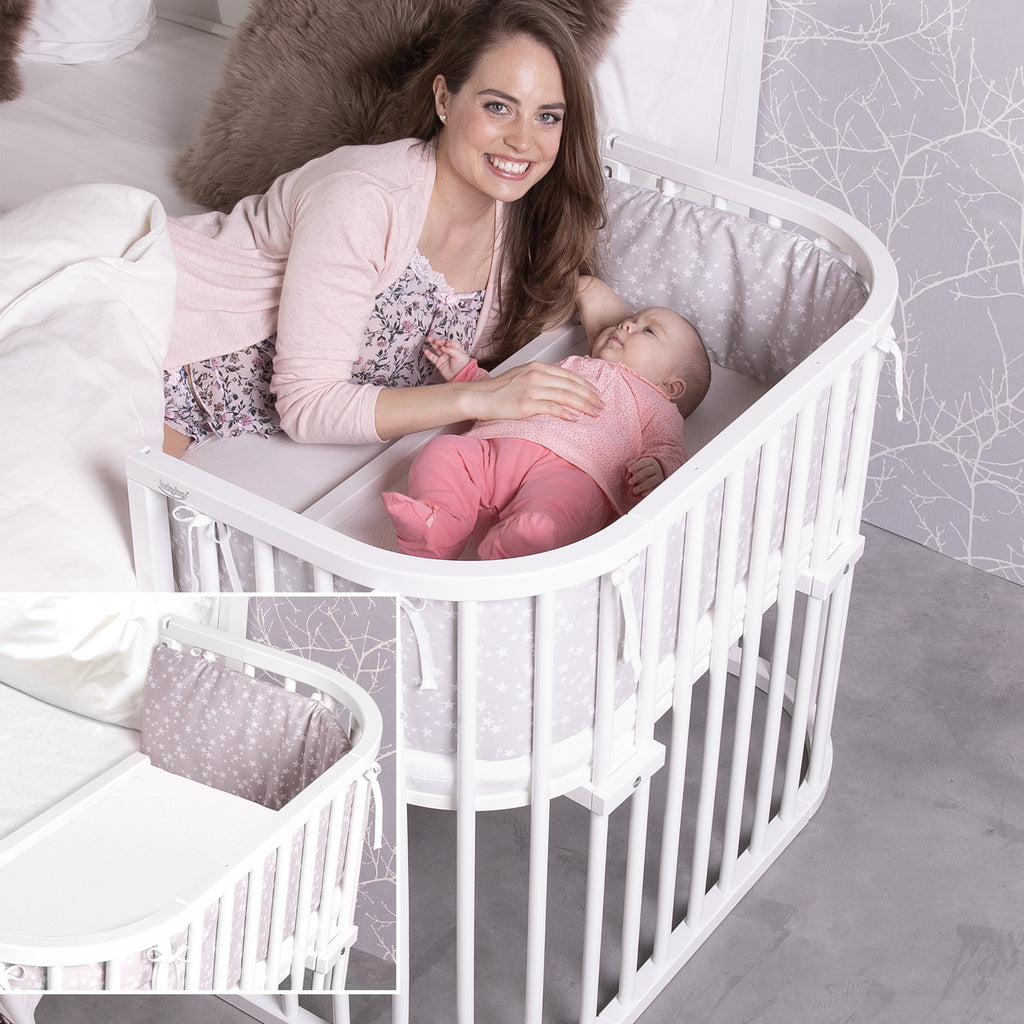 babybay Babybay Boxspring Comfort Plus weiß lackiert