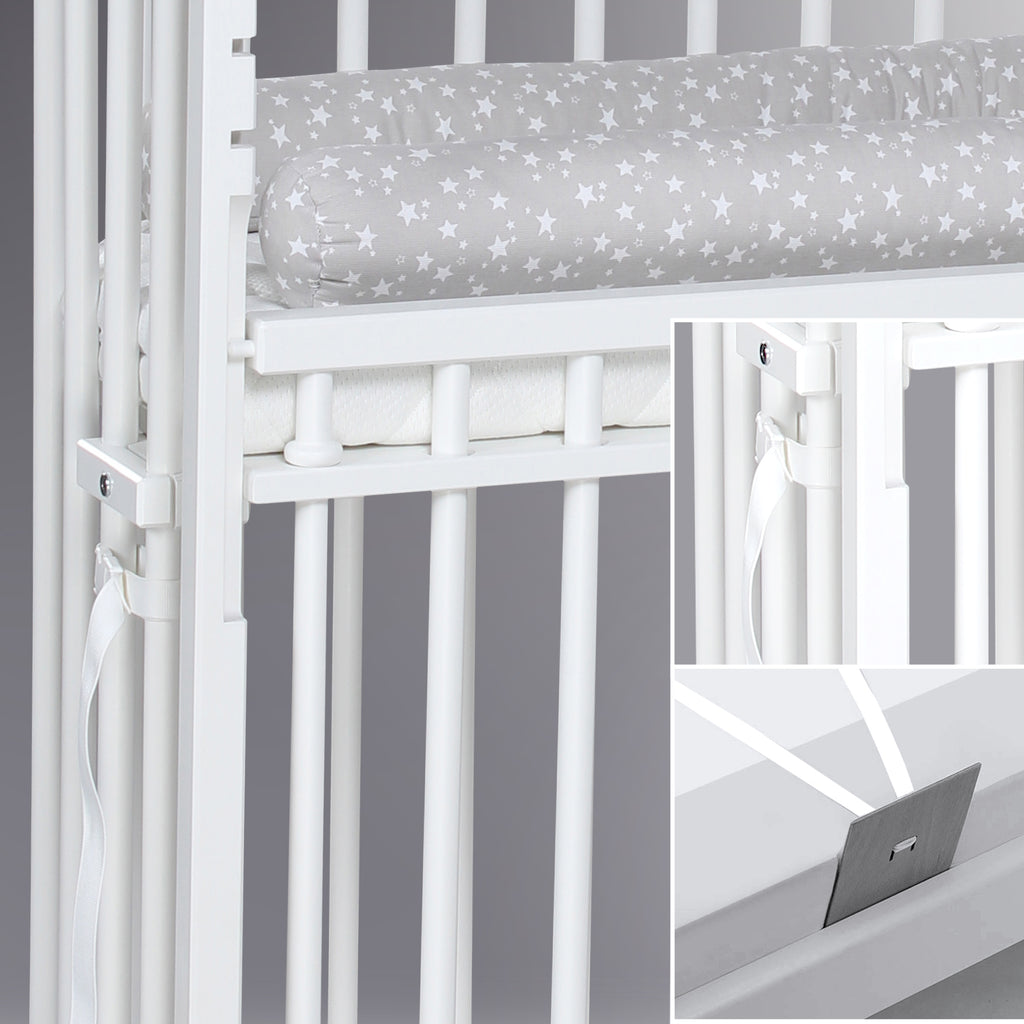 babybay Babybay Boxspring Comfort Plus weiß lackiert