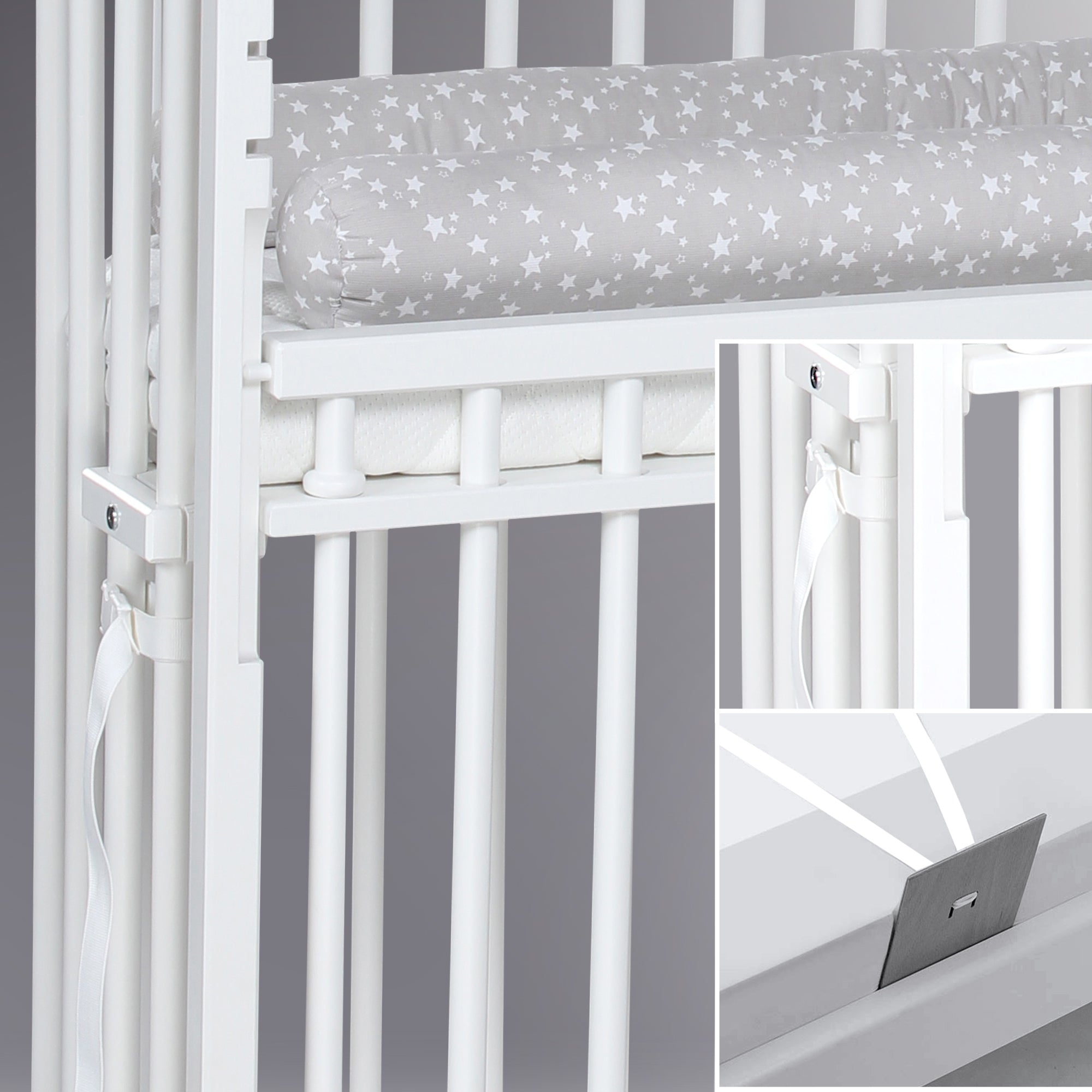 babybay Babybay Boxspring Comfort Plus weiß lackiert