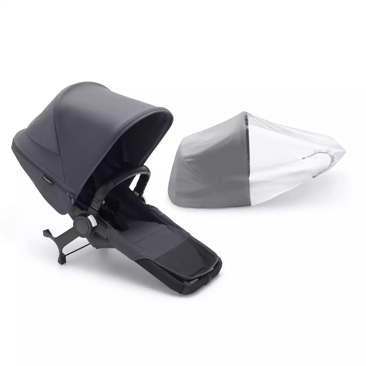 bugaboo Donkey5 Duo Extension Set Complete Midnight Black