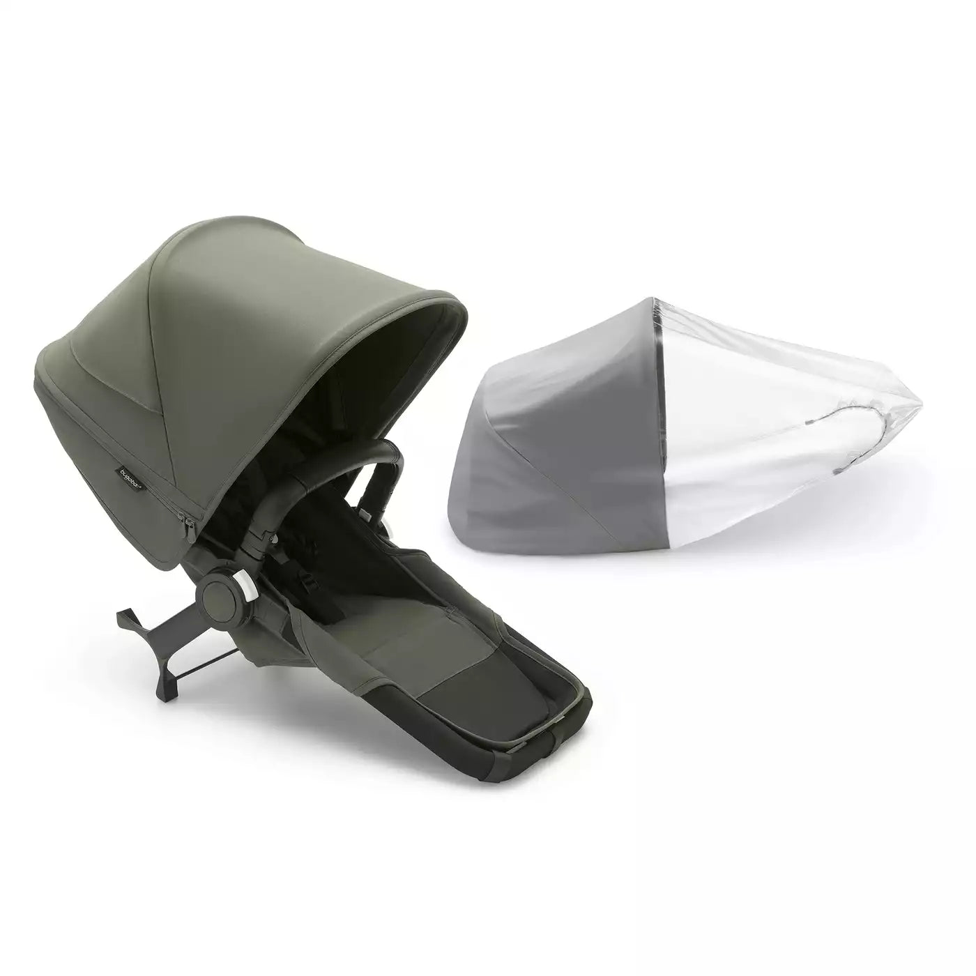 bugaboo Donkey5 Duo Extension Set Complete Midnight Black