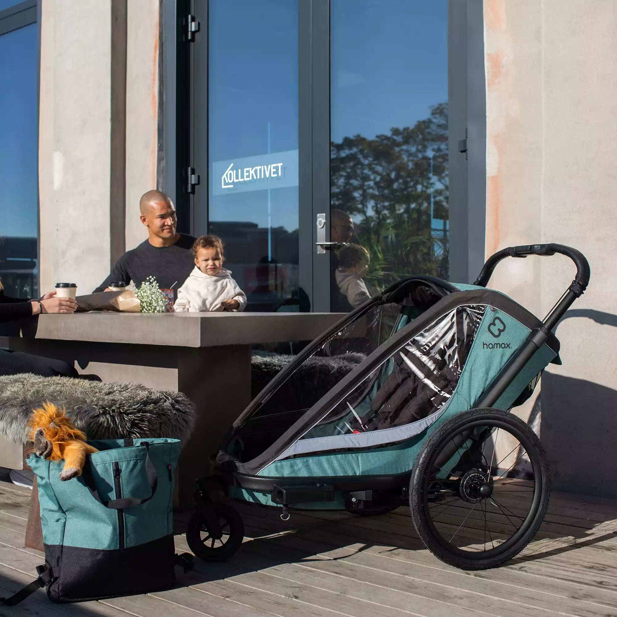 hamax Cocoon Zweisitzer