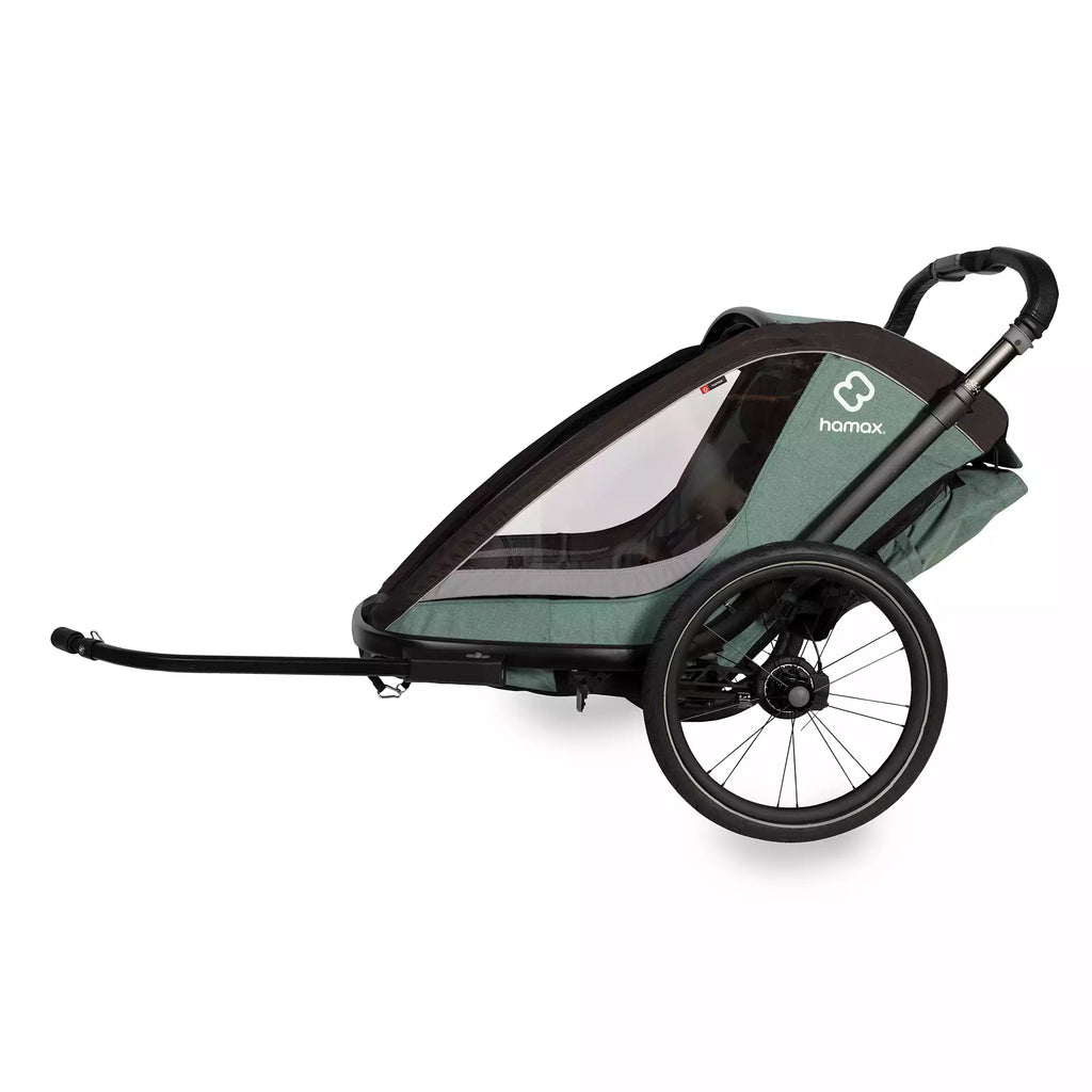 hamax Cocoon One Einsitzer Green/Black