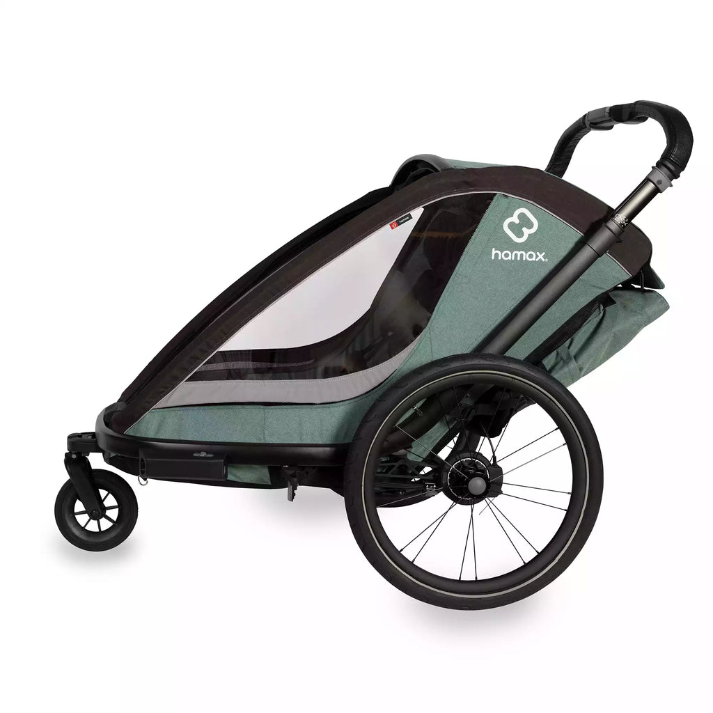 hamax Cocoon One Einsitzer Green/Black