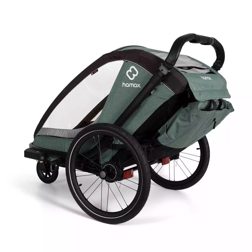 hamax Cocoon One Einsitzer Green/Black