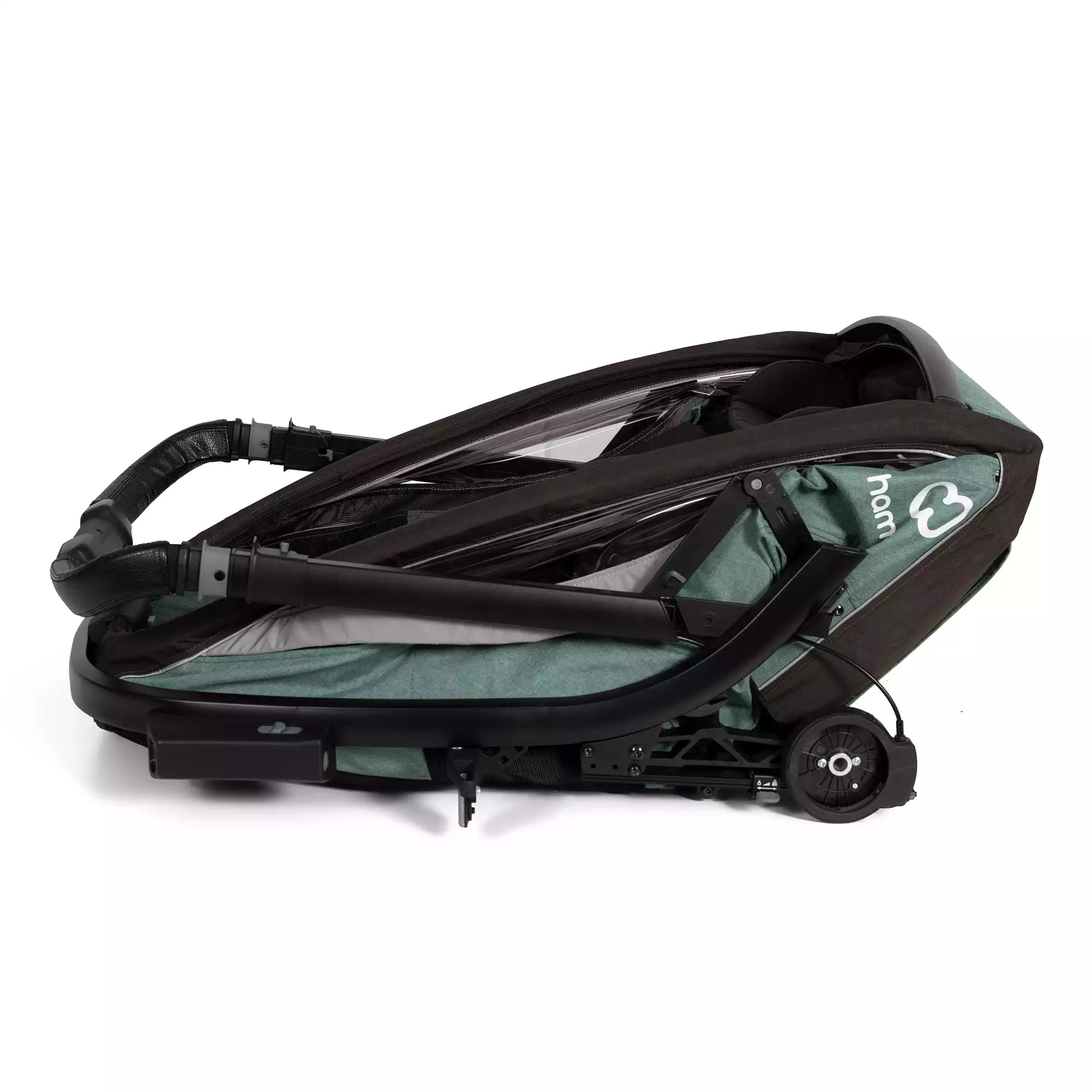 hamax Cocoon One Einsitzer Green/Black