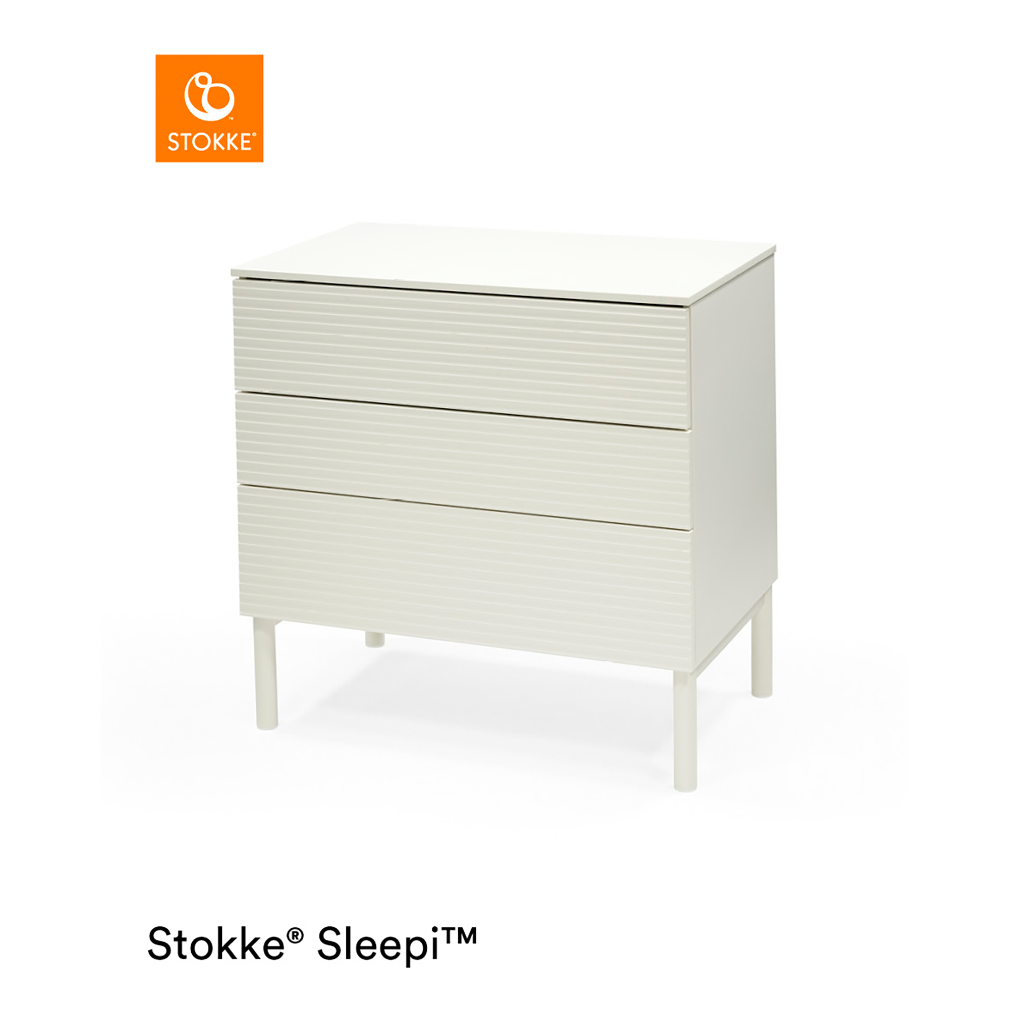STOKKE Sleepi™ Kommode White Teil 1 von 2