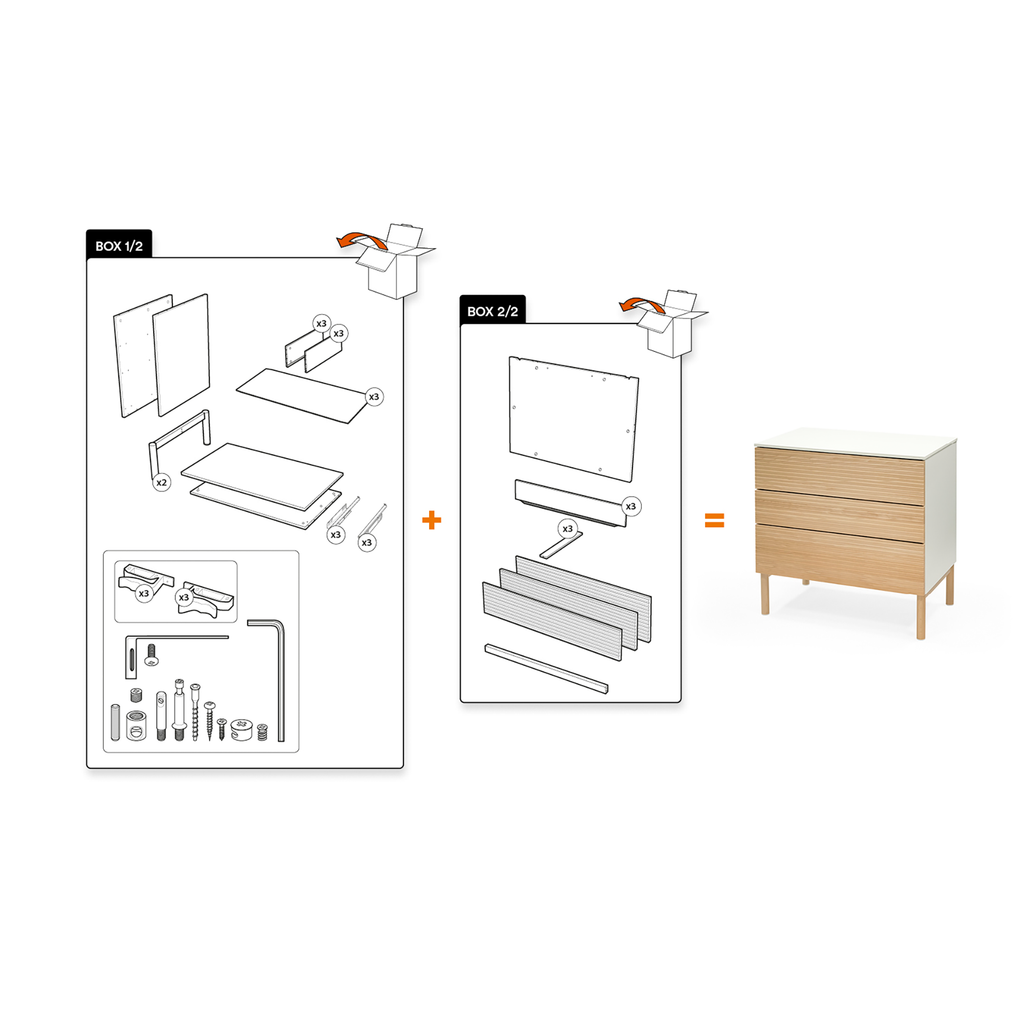 STOKKE Sleepi™ Kommode Natural Teil 2 von 2