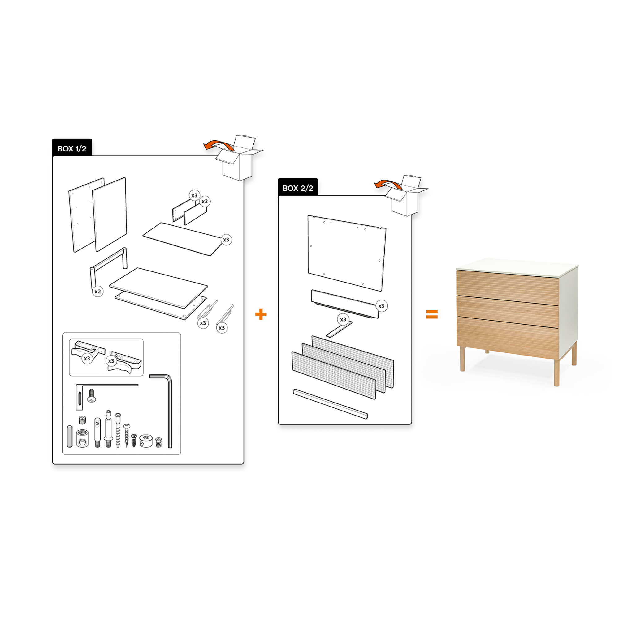 STOKKE Sleepi™ Kommode Natural Teil 2 von 2