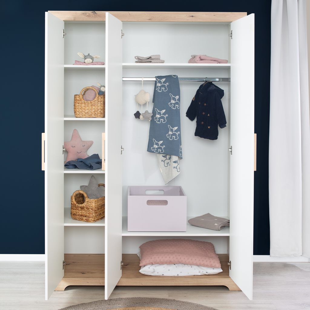 roba 3-türiger Kleiderschrank Milan