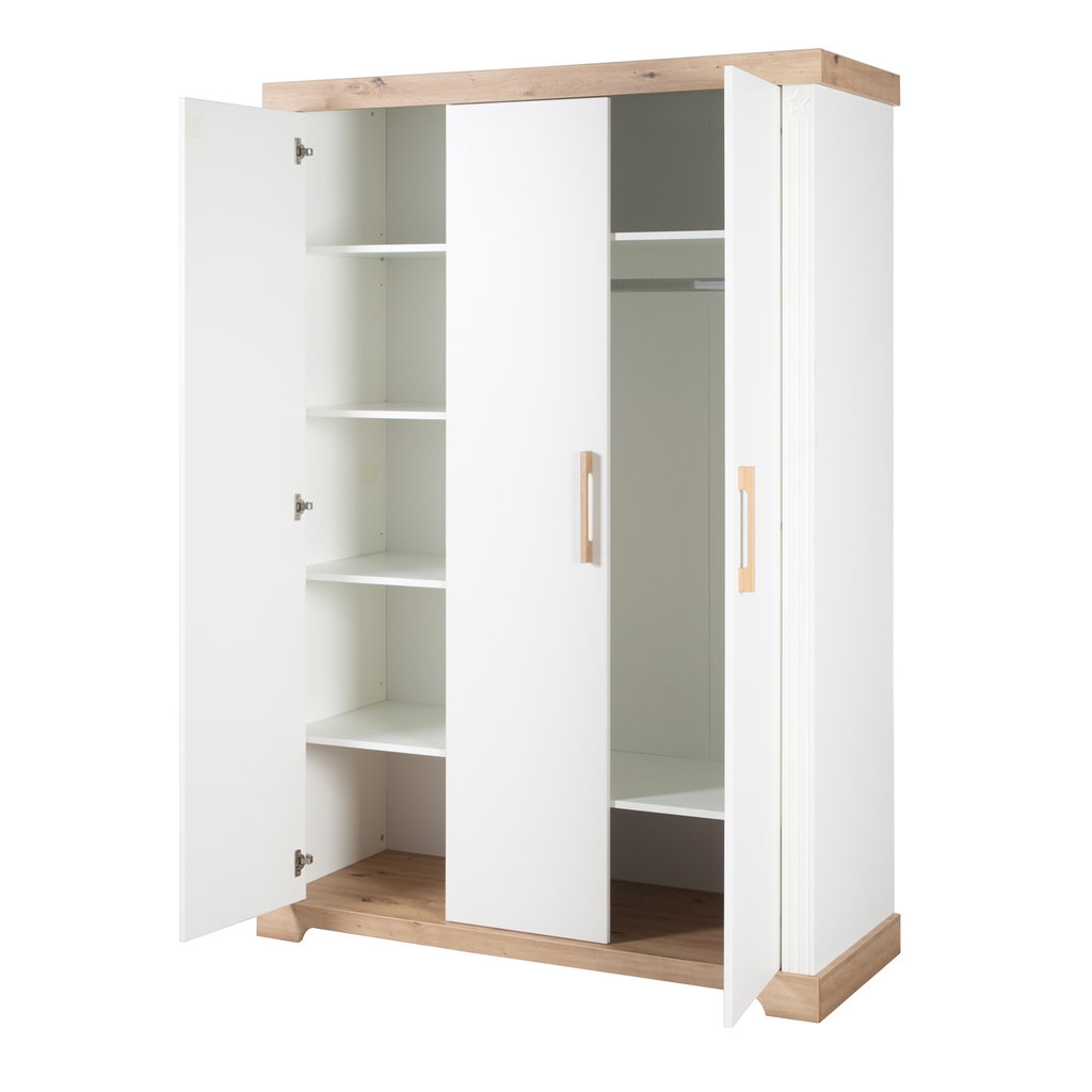 roba 3-türiger Kleiderschrank Milan