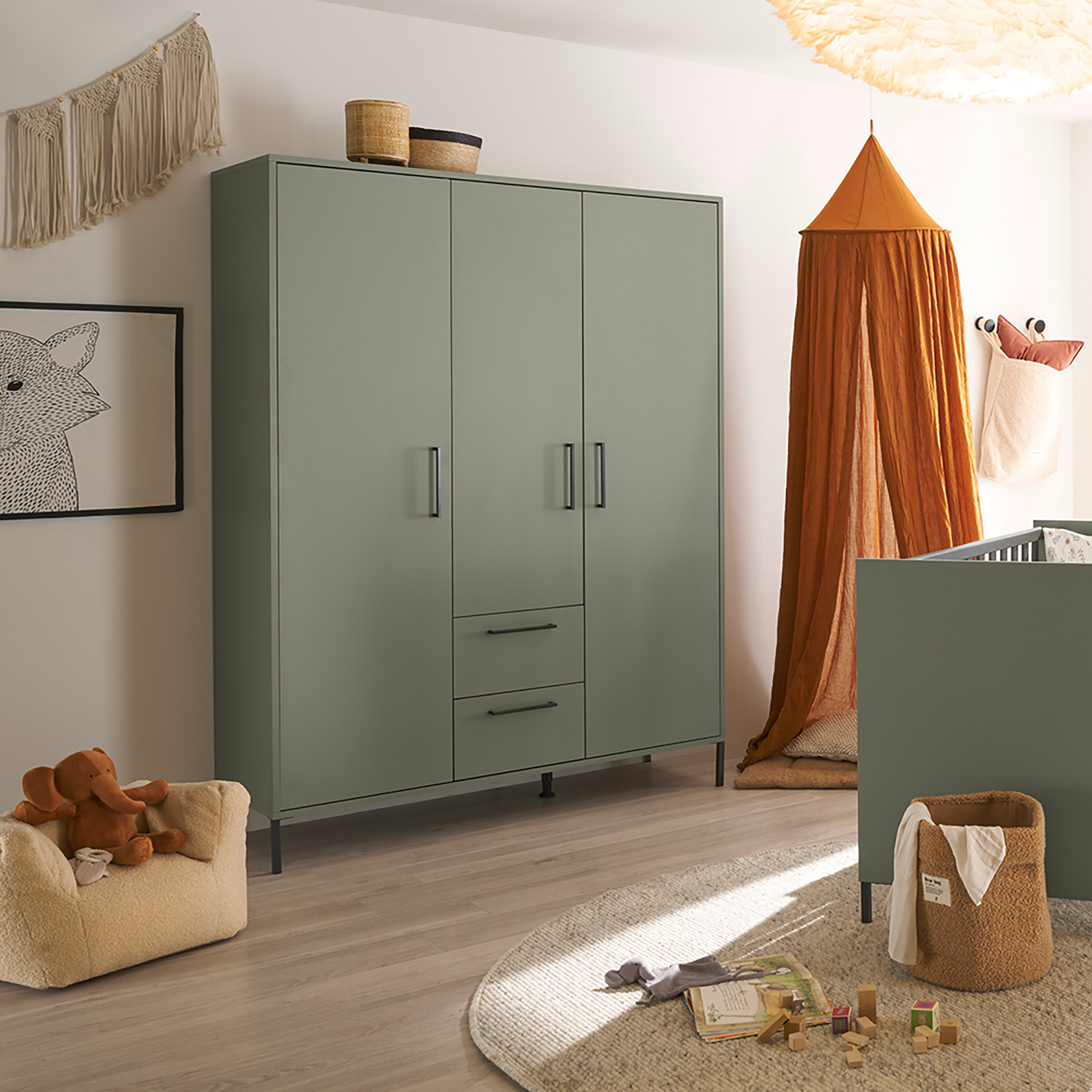 Mäusbacher 3-türiger Kleiderschrank Benny