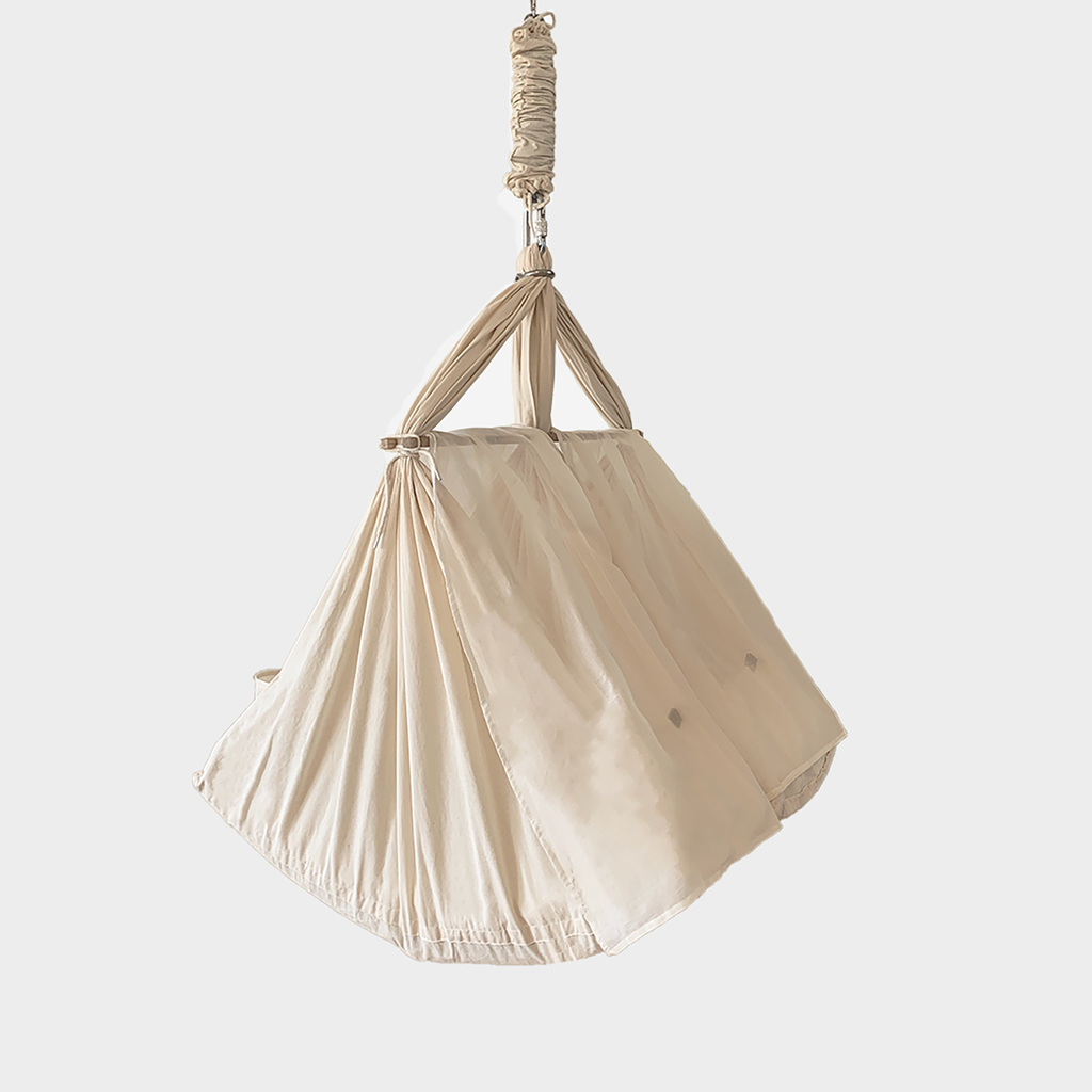 MEMBANTU Cozy Cradle Federwiege Zwillinge Natur