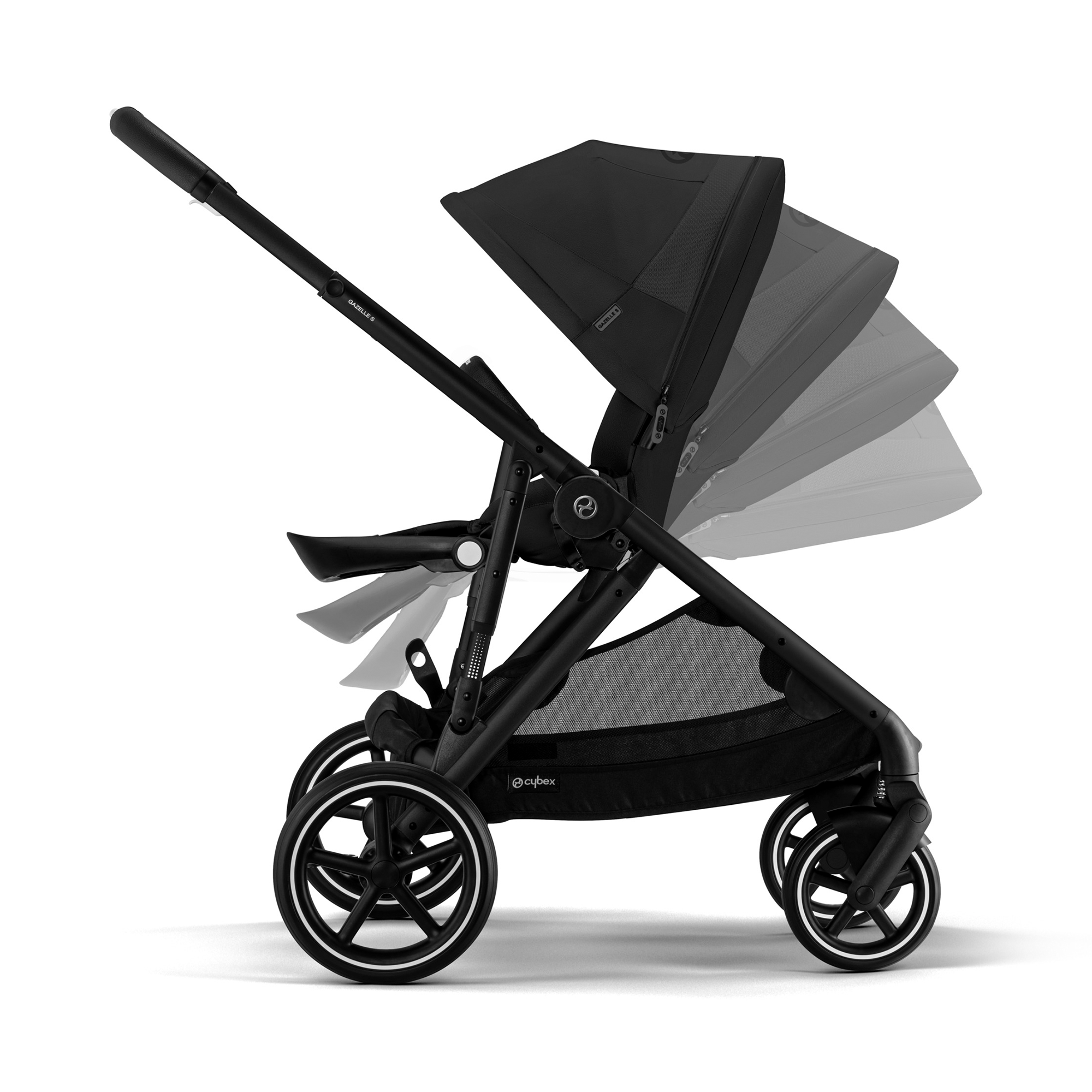 cybex Gazelle S Moon Black (Black Frame)