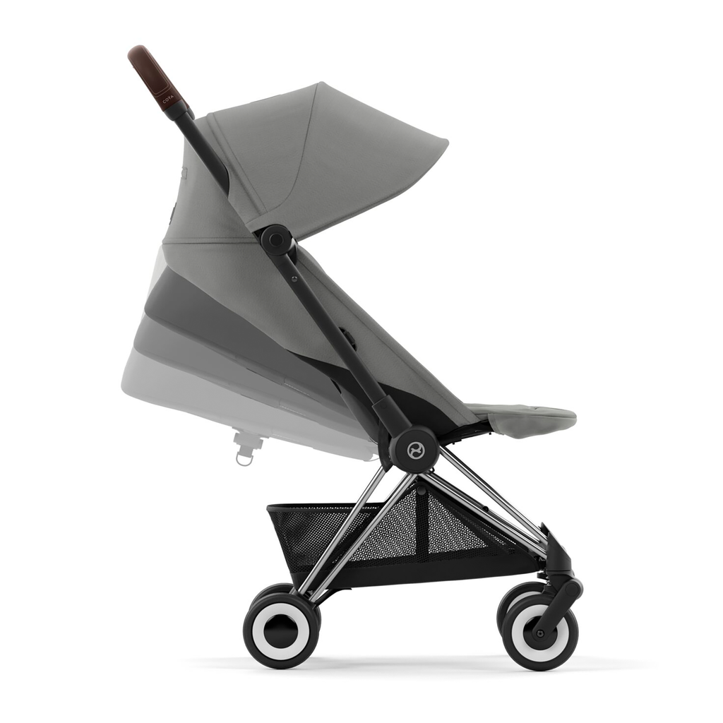 cybex PLATINUM Coya Mirage Grey / Chrome Rahmen