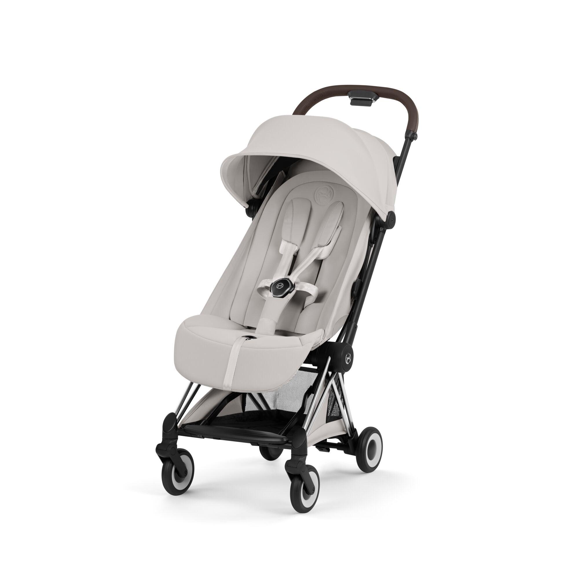 cybex PLATINUM Coya Style Light Grey / Chrome Brown Rahmen