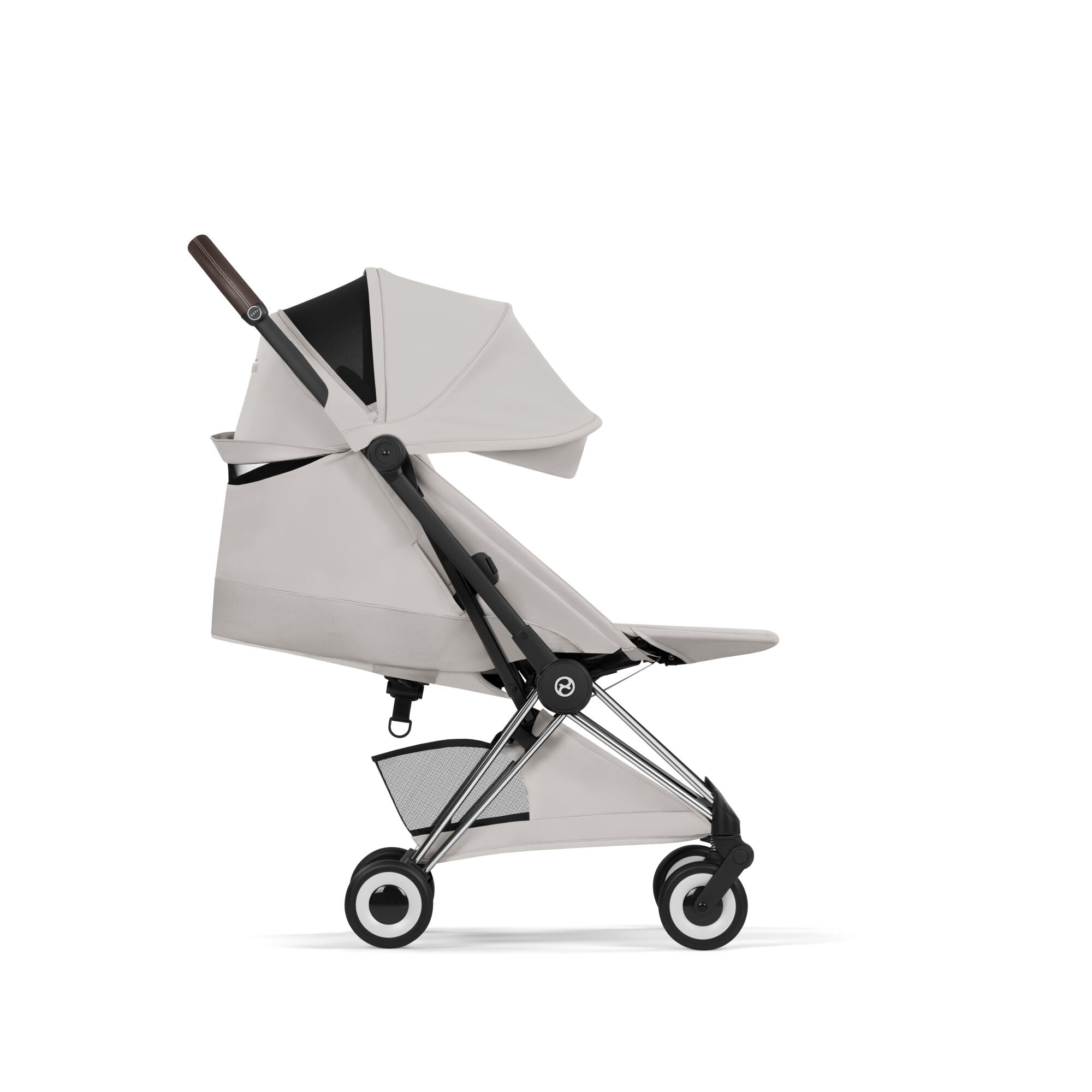 cybex PLATINUM Coya Style Light Grey / Chrome Brown Rahmen