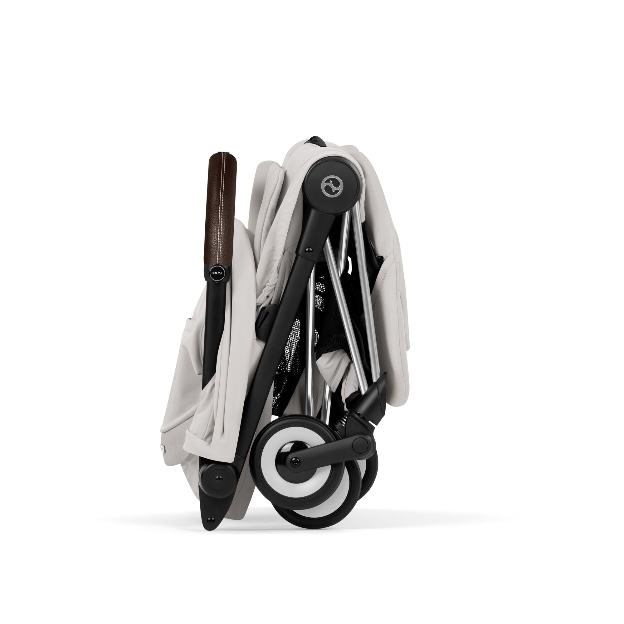cybex PLATINUM Coya Style Light Grey / Chrome Brown Rahmen