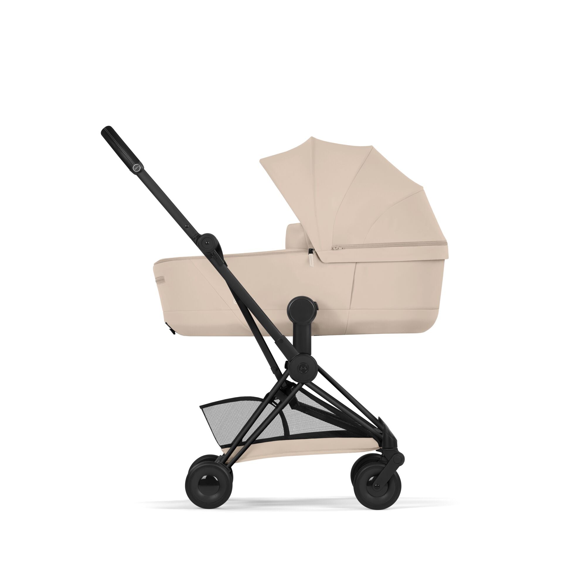 cybex PLATINUM Coya Comfort Cozy Beige / Matt Black Rahmen inkl. Babywanne