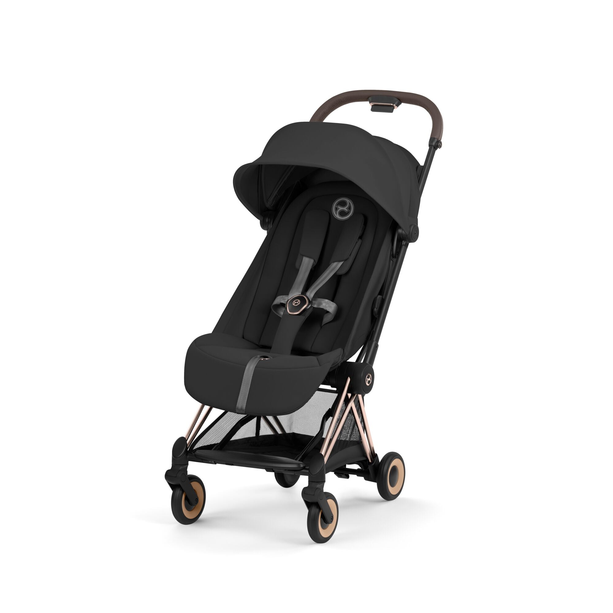 cybex PLATINUM Coya Comfort Sepia Black / Rosegold Rahmen inkl. Babywanne