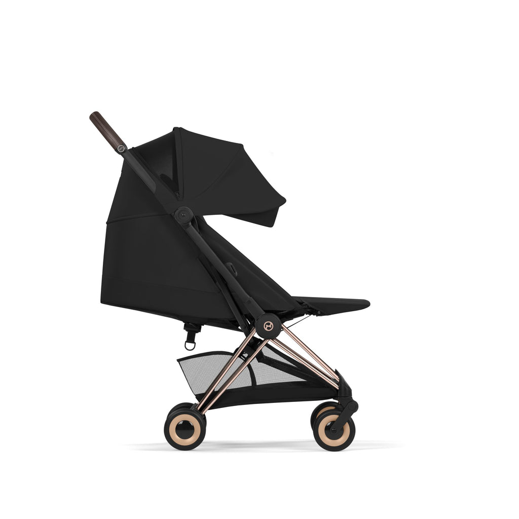 cybex PLATINUM Coya Comfort Sepia Black / Rosegold Rahmen inkl. Babywanne