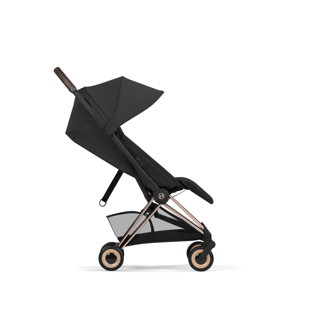 cybex PLATINUM Coya Comfort Sepia Black / Rosegold Rahmen