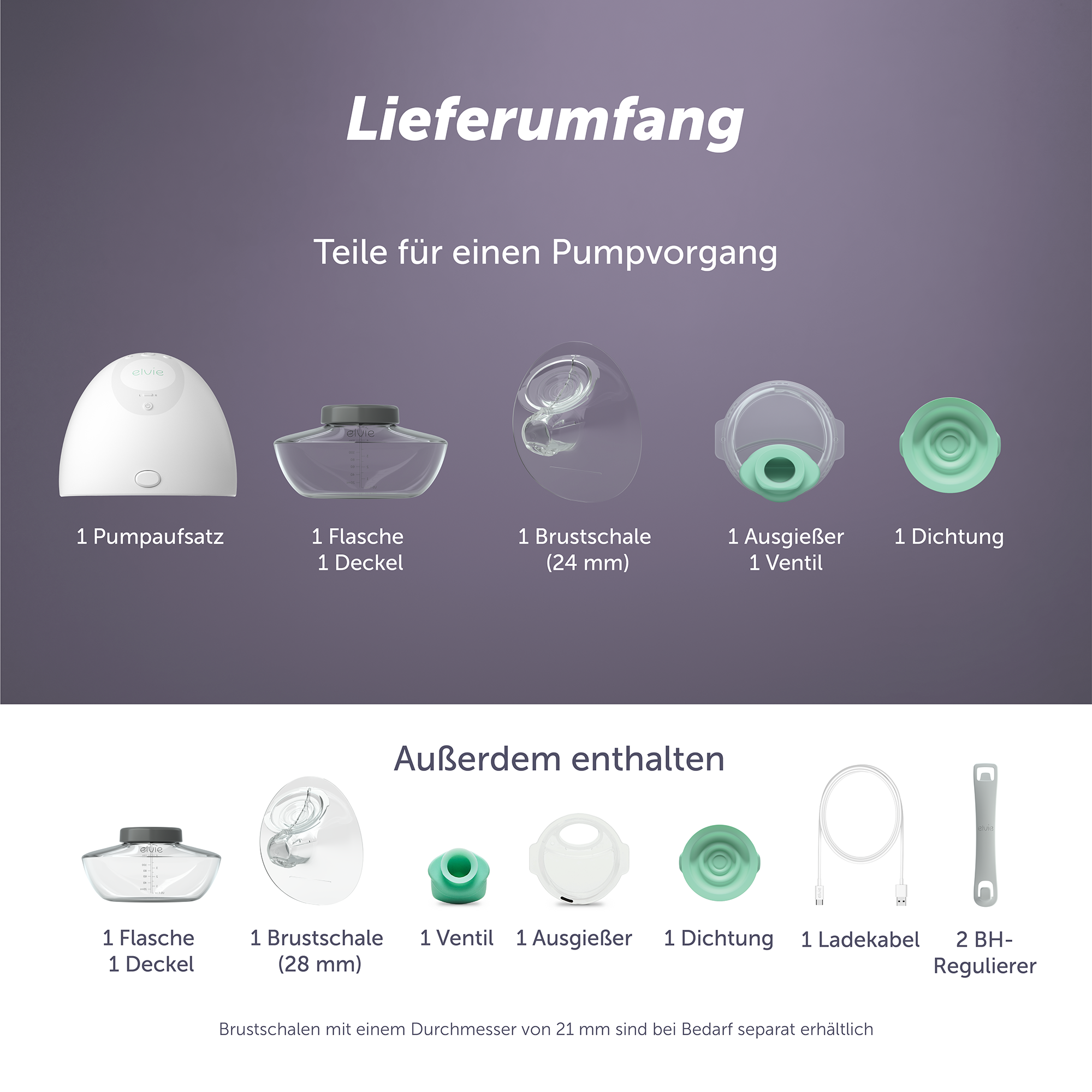 elvie Elvie Pump - Elektrische Einzelpumpe