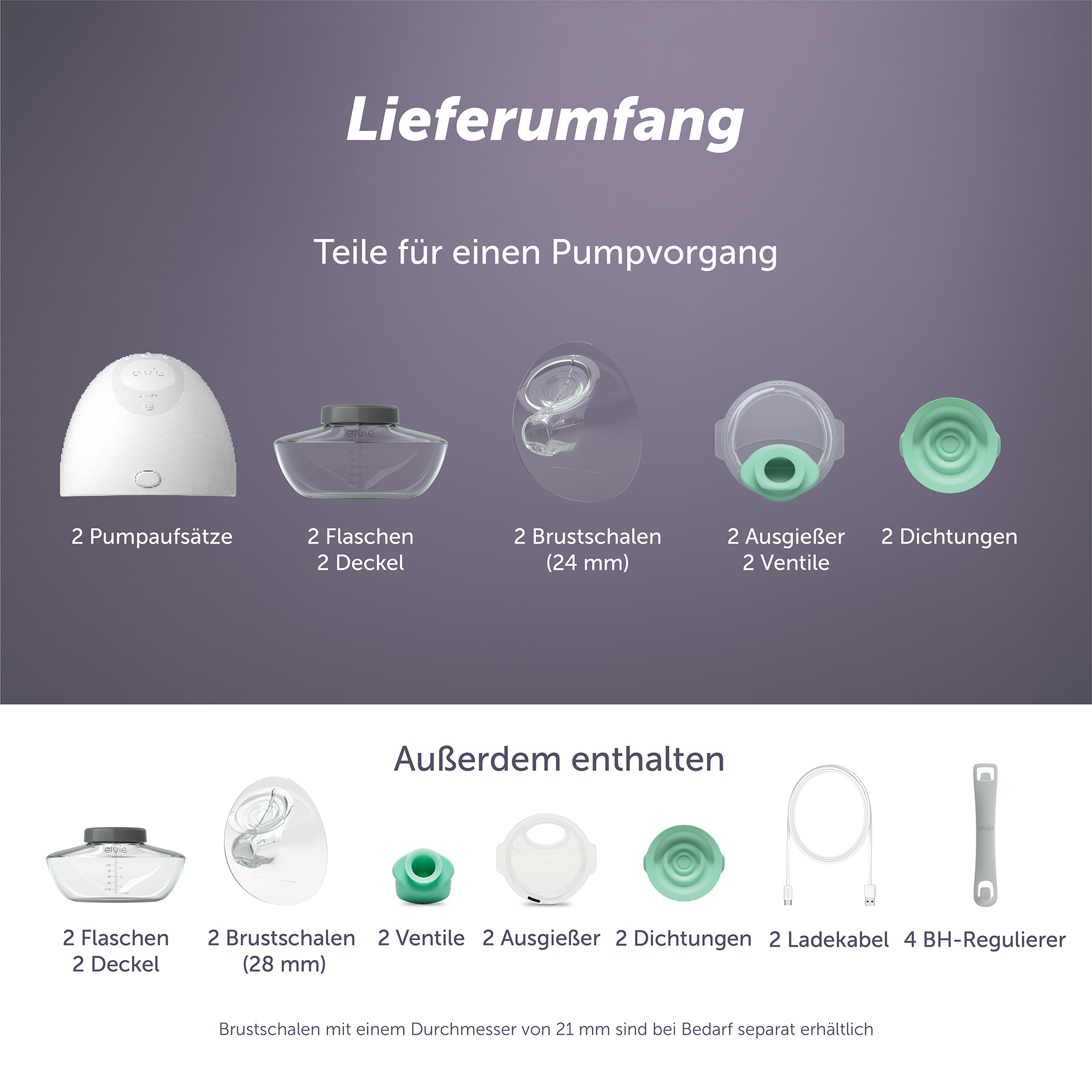 elvie Elvie Pump - Elektrische Doppelpumpe