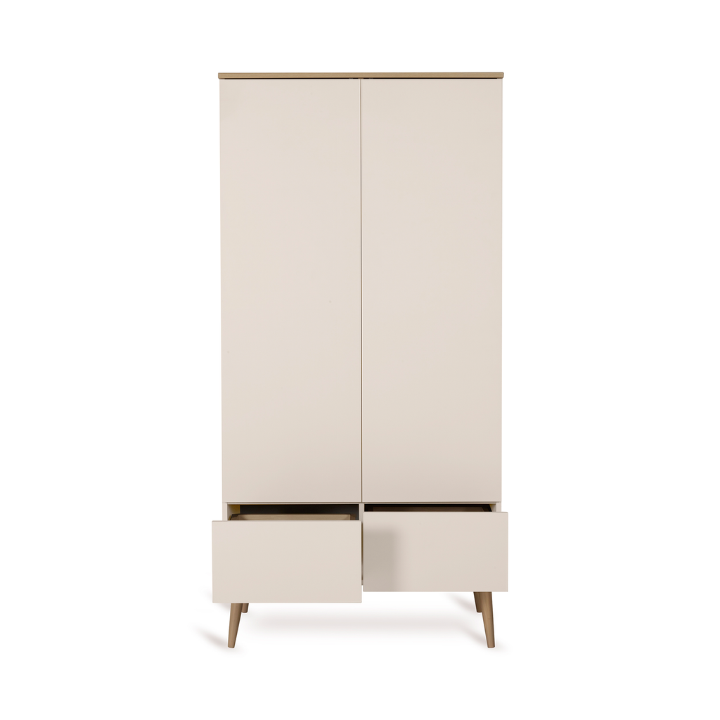 Quax 2-türiger Kleiderschrank Flow