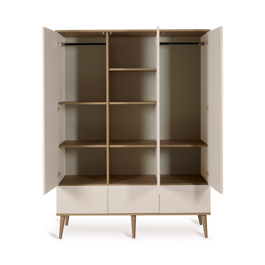 Quax 3-türiger Kleiderschrank Flow XL