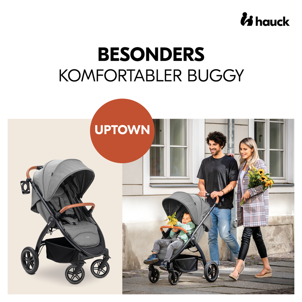 hauck Uptown Black Melange