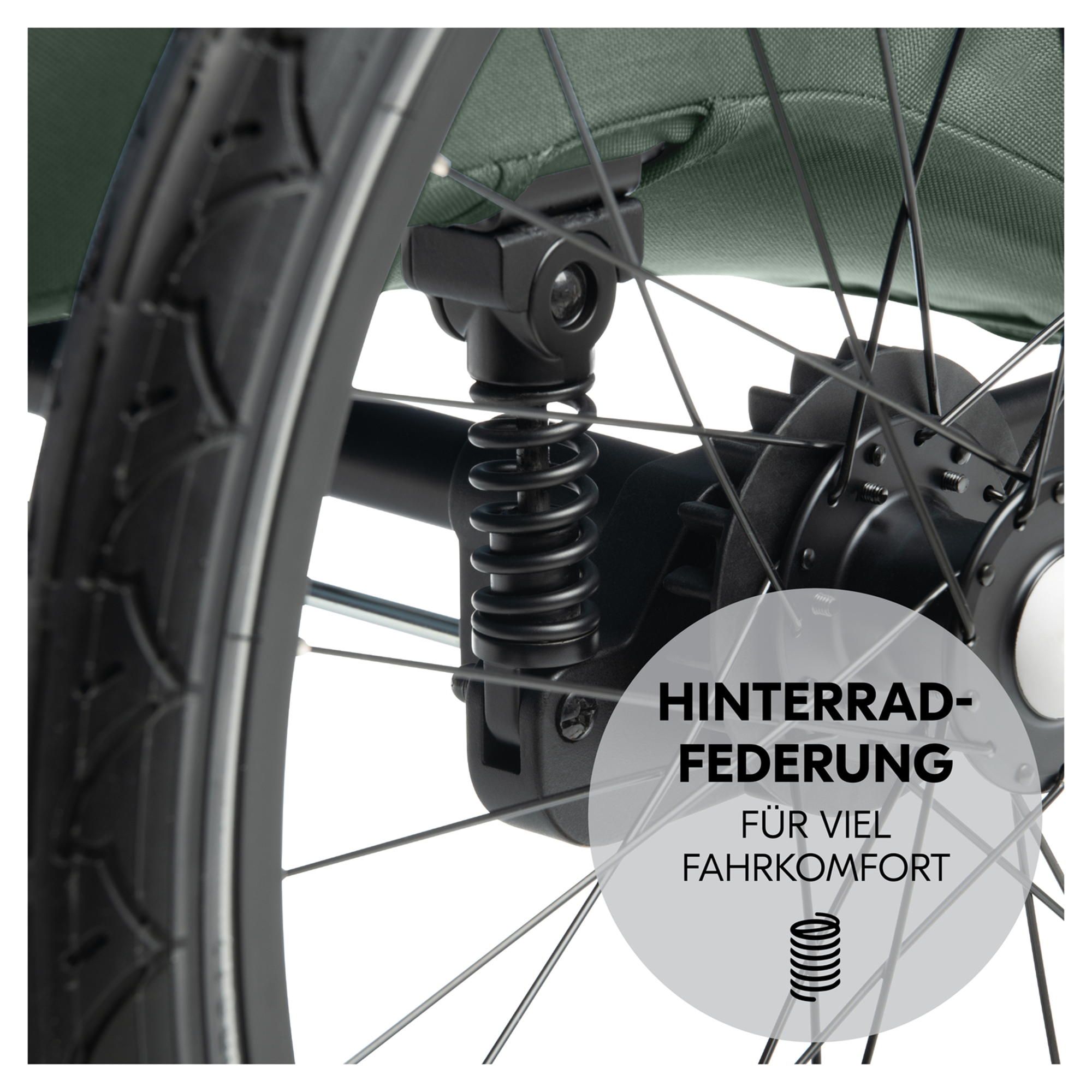 hauck Dryk Duo Plus Dark Green
