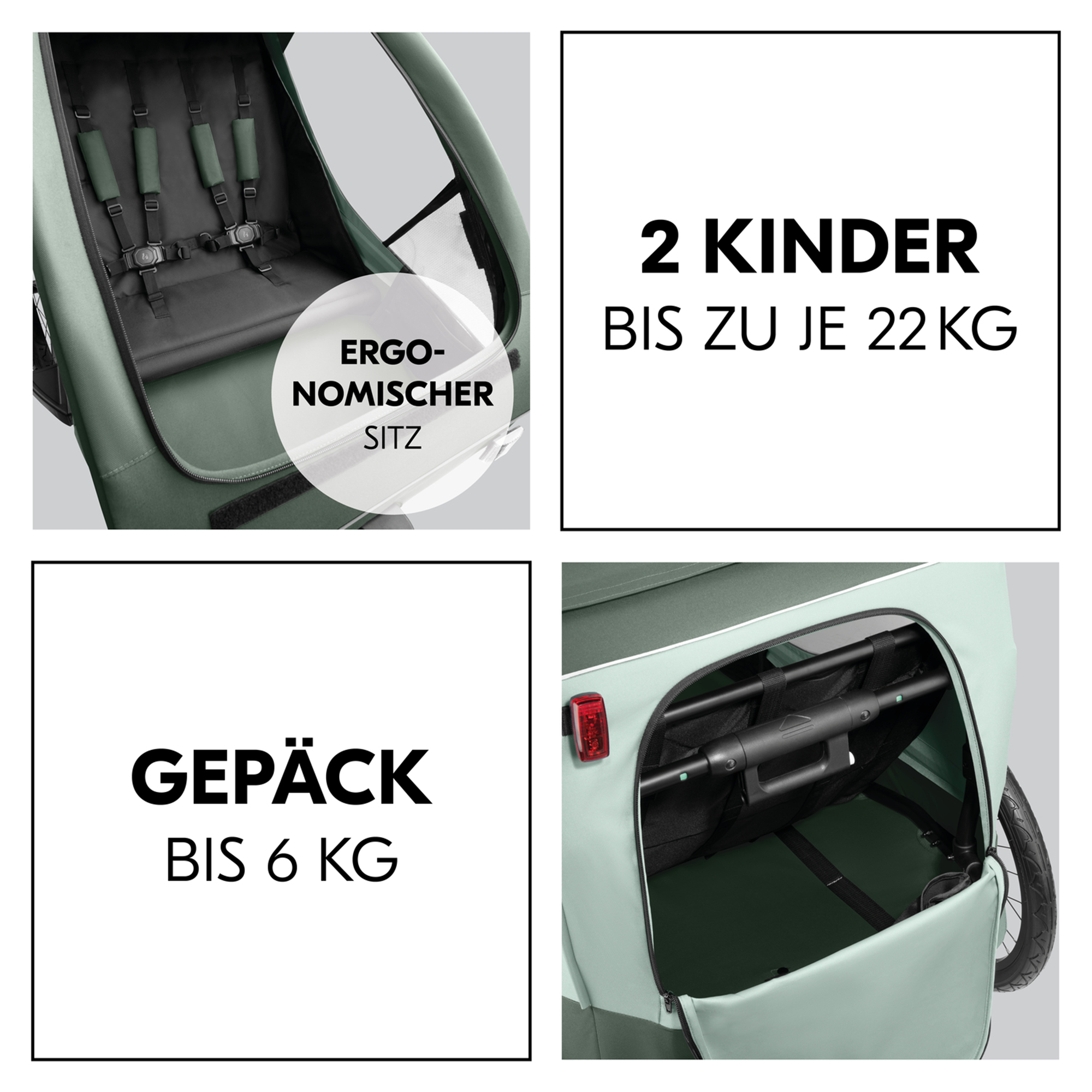 hauck Dryk Duo Plus Dark Green
