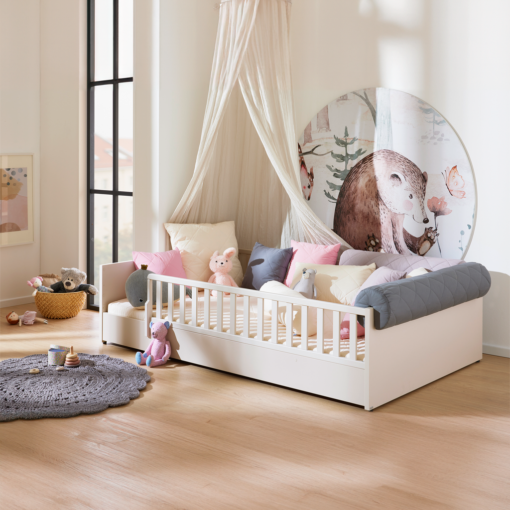 PAIDI Bodenbett Little Flo 90 x 200 cm