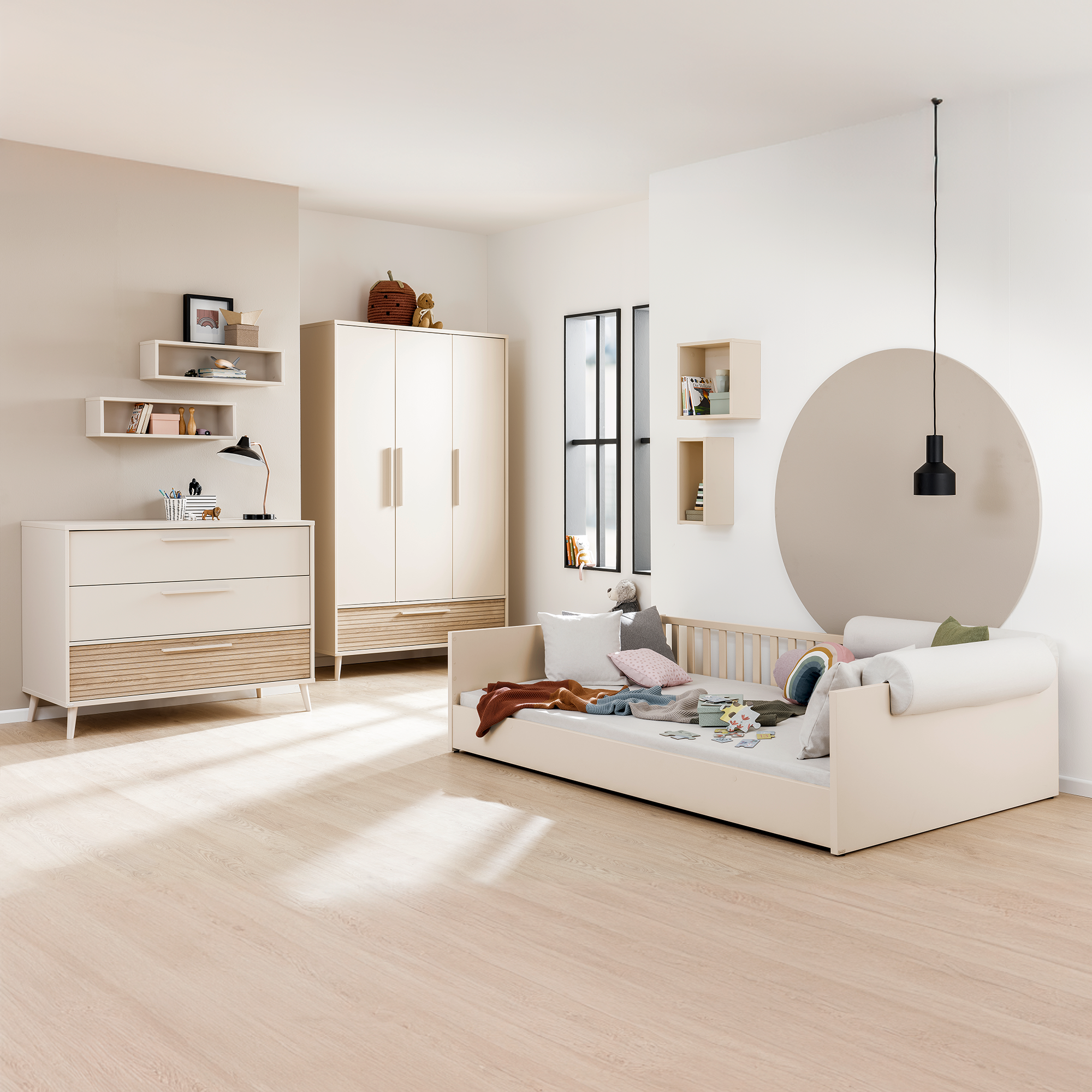PAIDI Bodenbett Little Flo 90 x 200 cm