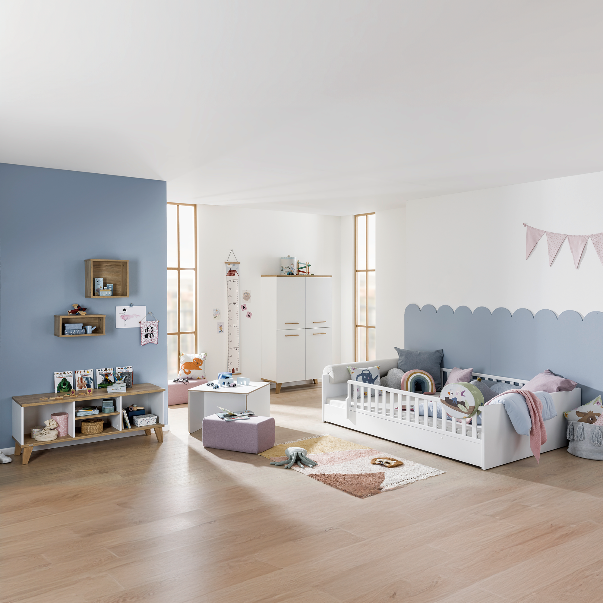PAIDI Bodenbett Little Flo 120 x 200 cm