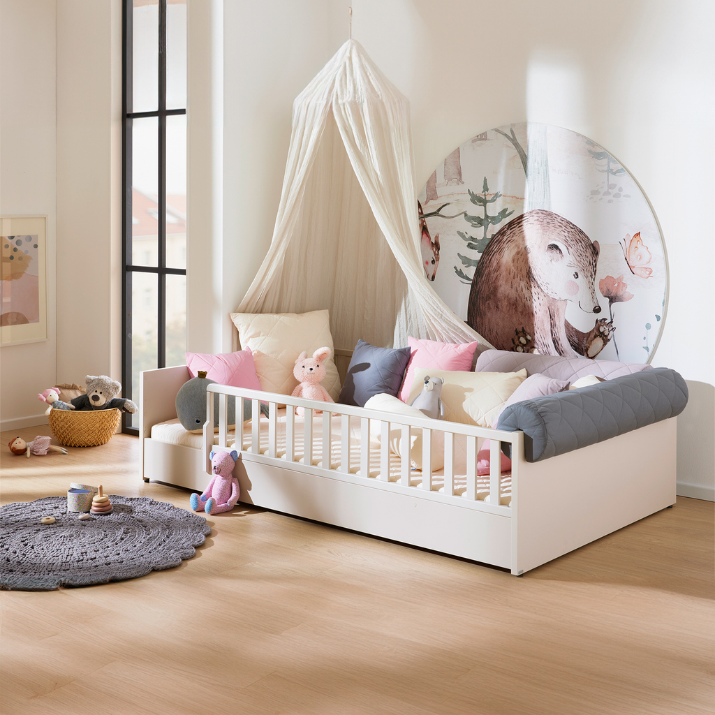 PAIDI Bodenbett Little Flo 140 x 200 cm
