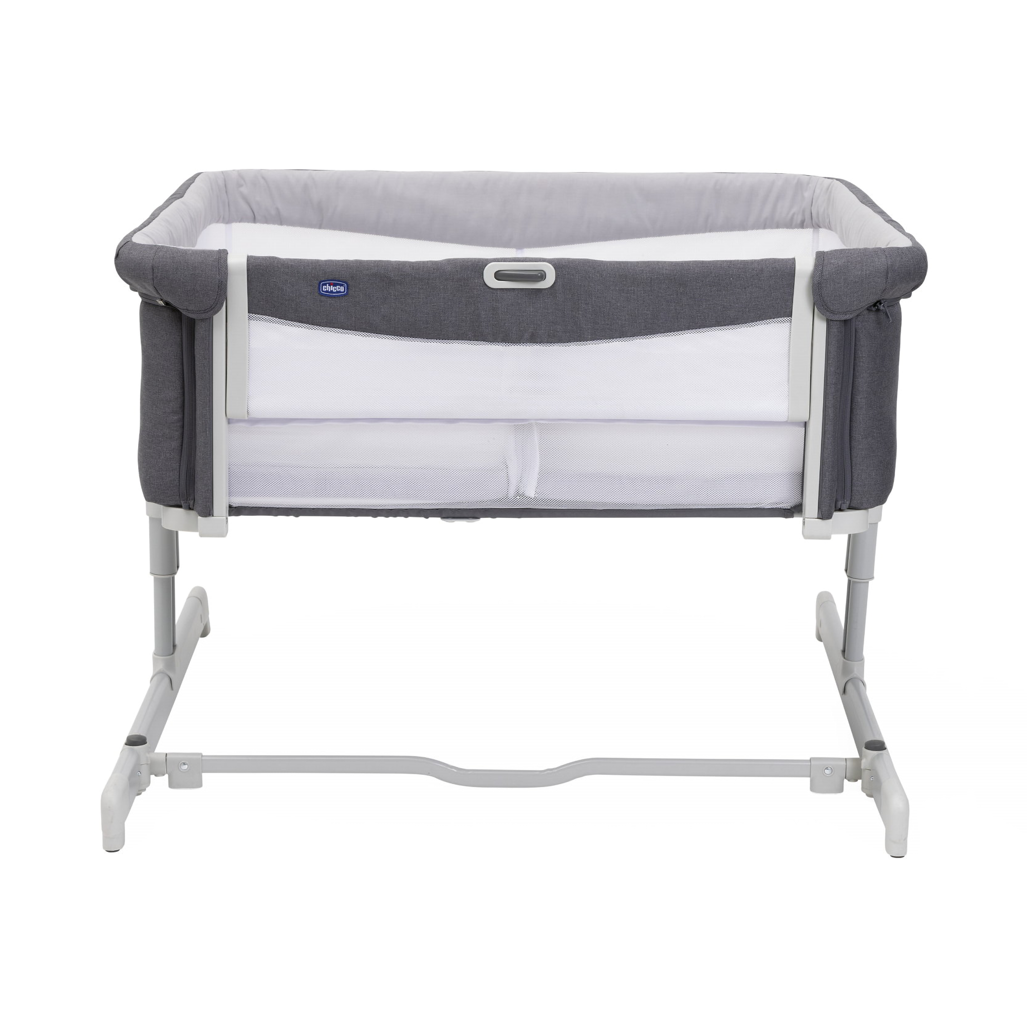 chicco Beistellbett NEXT2ME Twins Magnet Grey