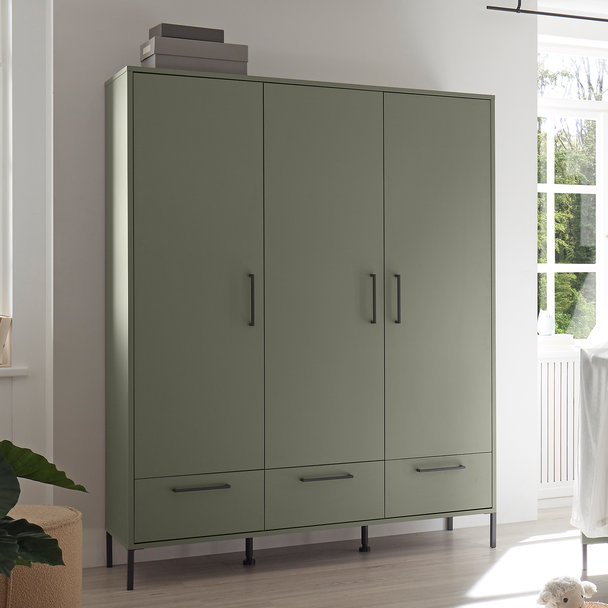 Mäusbacher 3-türiger Kleiderschrank Ole